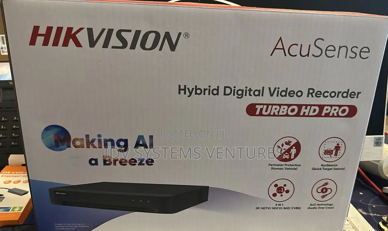 Ids-7216hqhi-m1/T 16-ch 1080p 1u H.265 Acusense Dvr