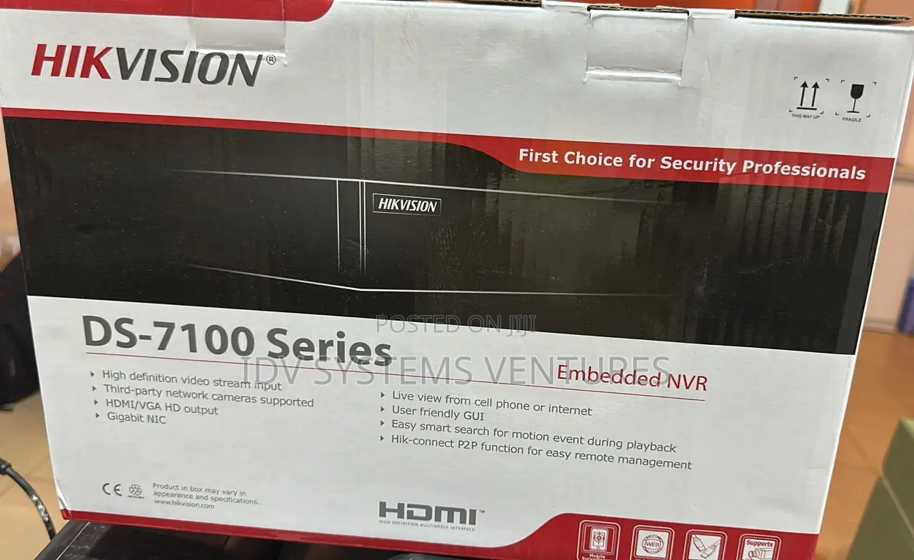 Ds-7108ni-Q1/8p/M 8-Ch Mini 1u 8 Poe NVR