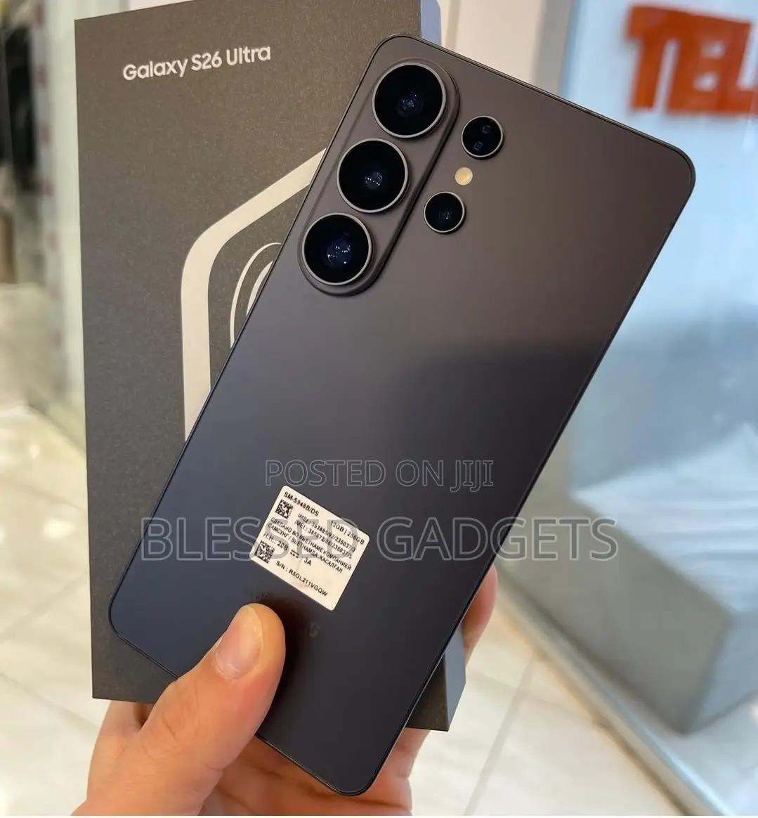 New Samsung Galaxy S26 Ultra 5G 1 TB Black