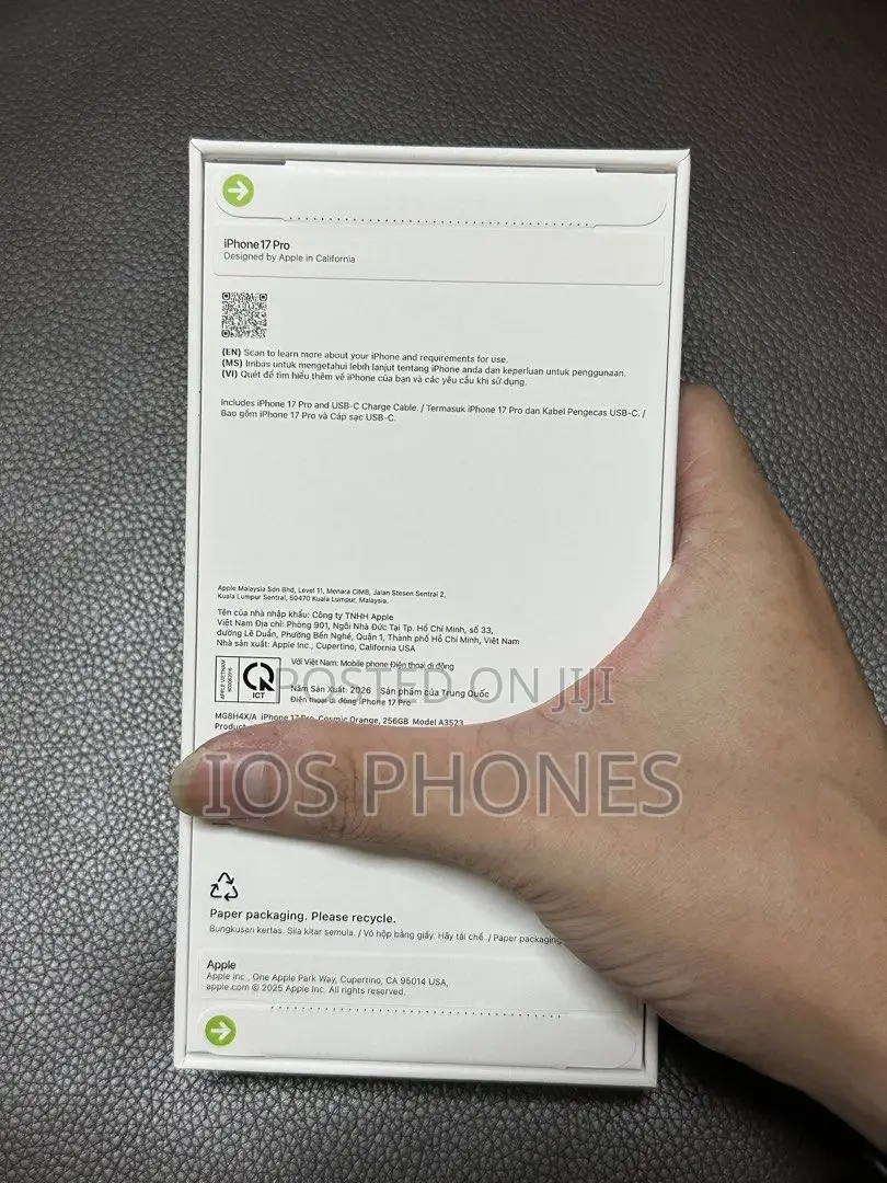 New Apple iPhone 17 Pro Max 256 GB Orange