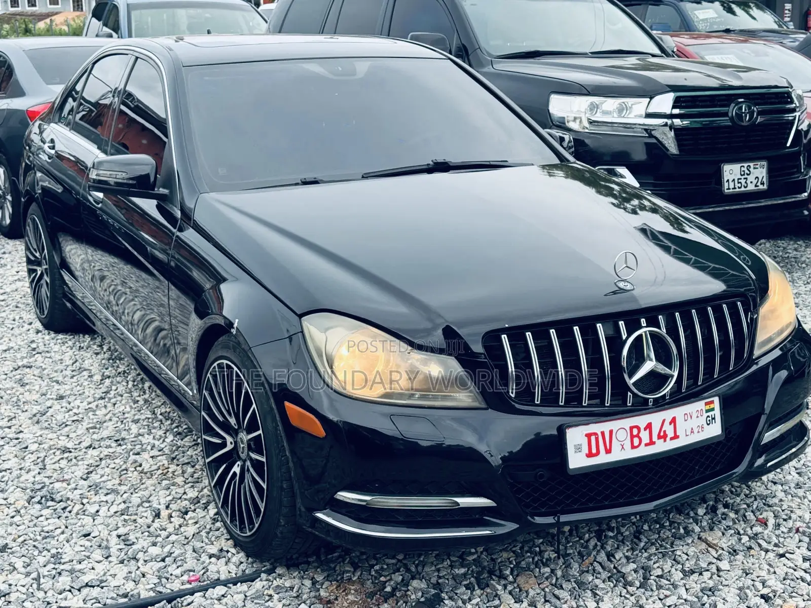 Mercedes-Benz C250 2014 Black