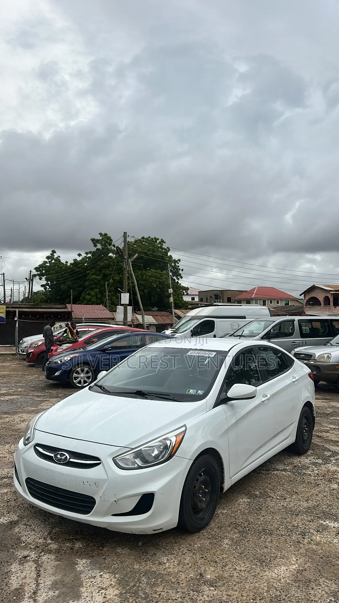 Hyundai Accent GLS 4dr Sedan (1.6L 4cyl 6M) 2015 White