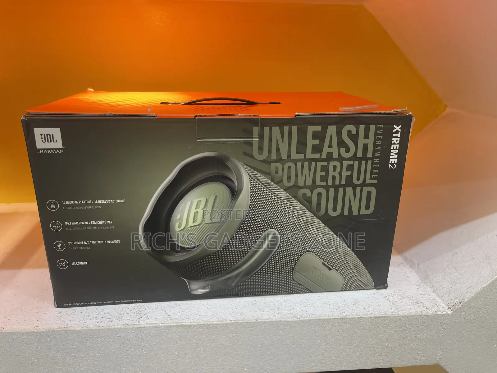 Brand New JBL Xtreme 2 Portable Bluetooth Speaker – Powerful Bass