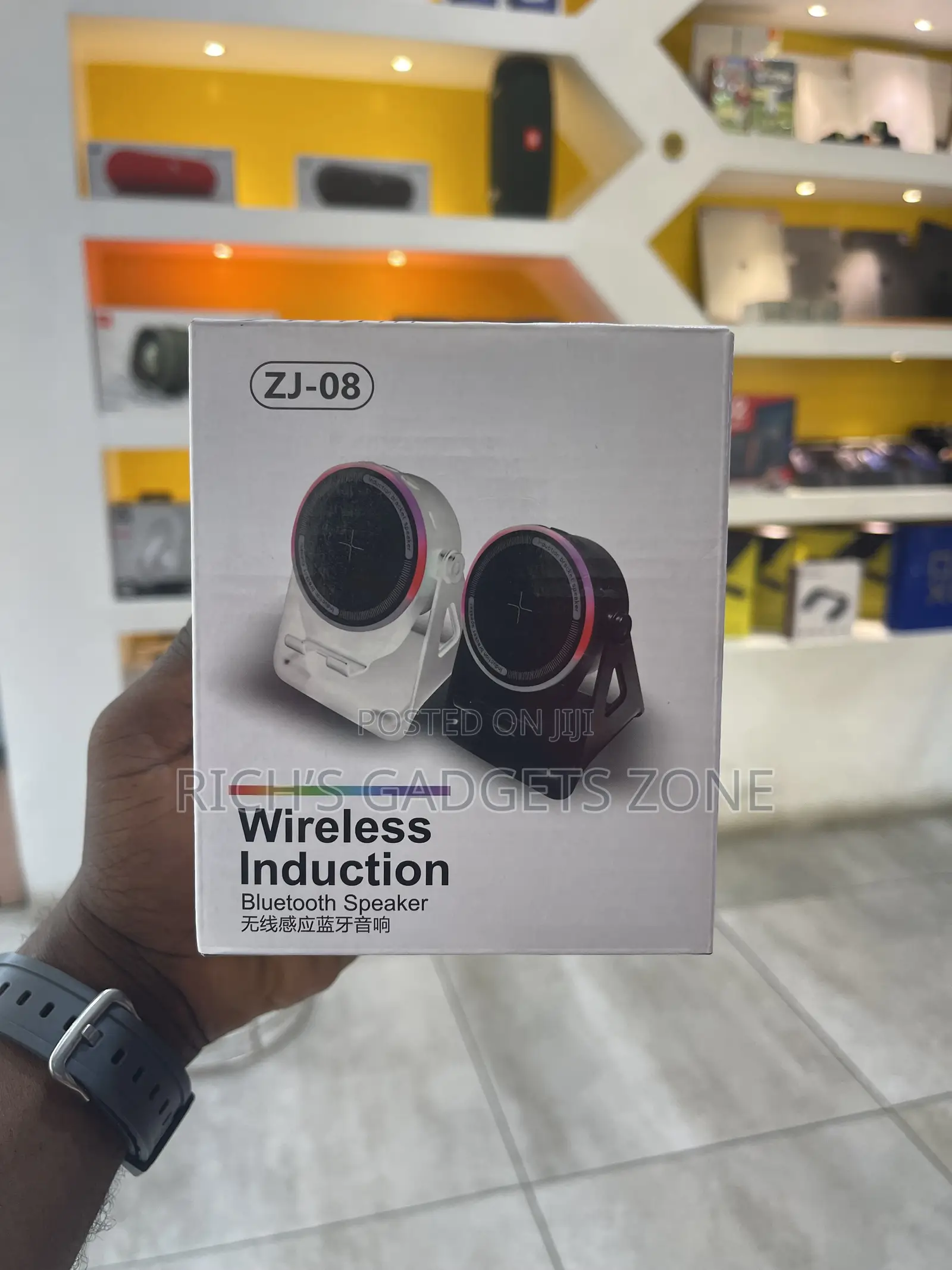 Wireless Induction Bluetooth Speaker Charger(Zj-08 / Zj-W08)