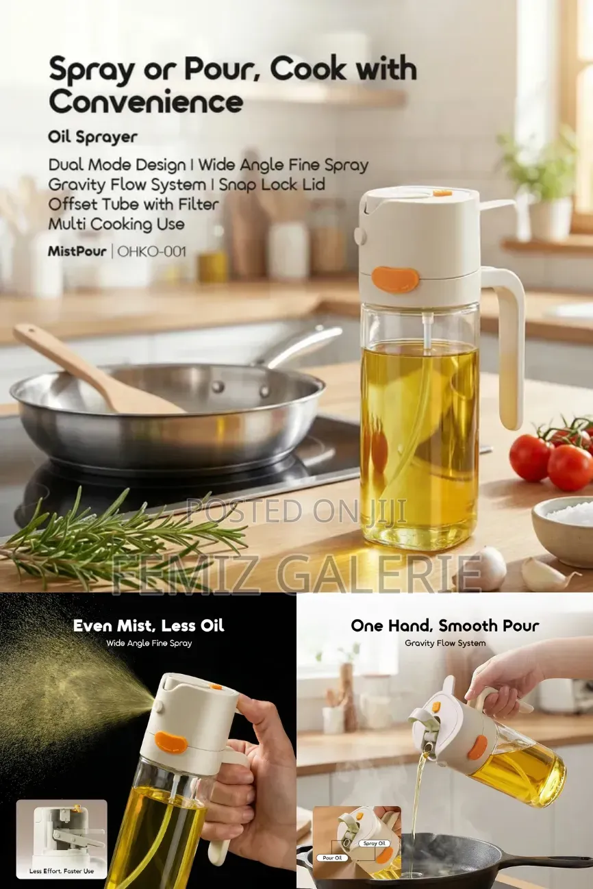 Oraimo Mistpour Dual Mode Convenient Oil Sprayer