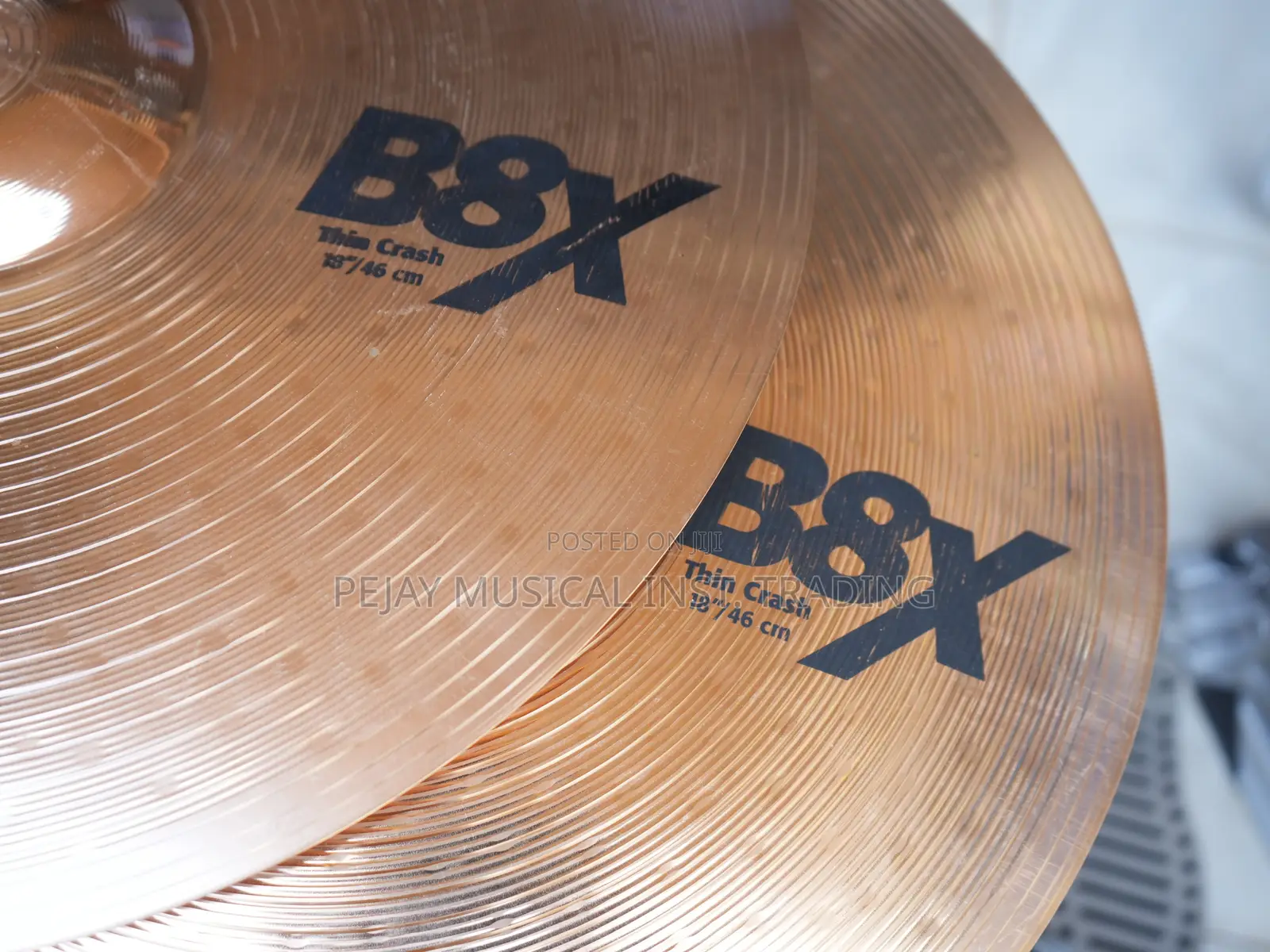 Original Sabian B8x Cymbals | Brand New – Single or Set Kumasi