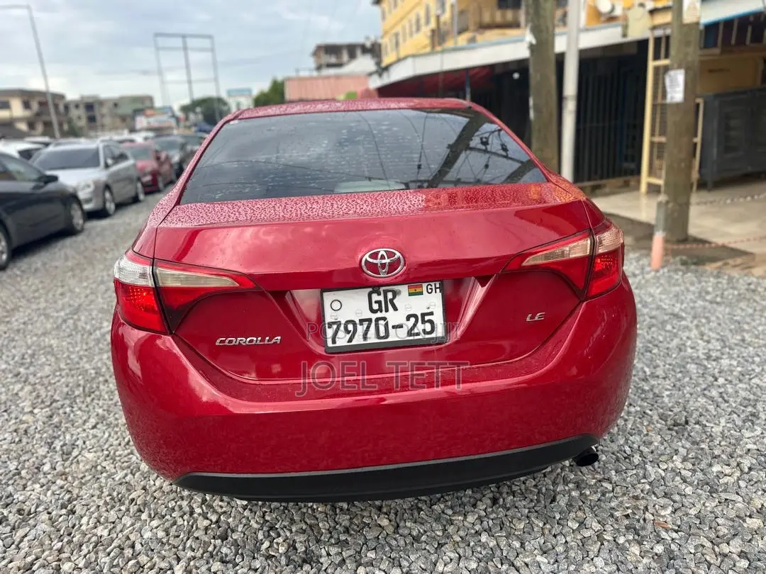 Toyota Corolla 2014 Red