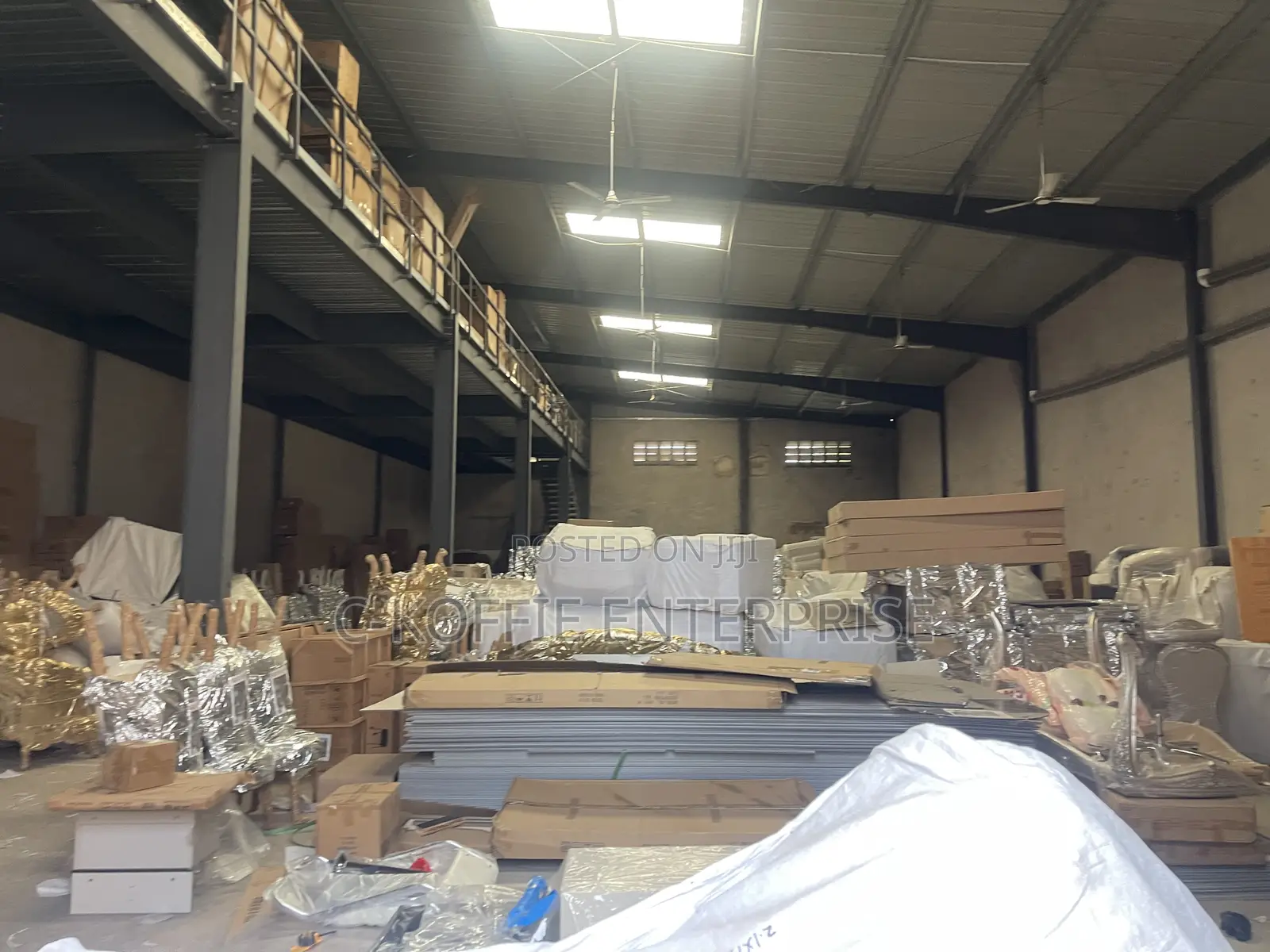 800 SQM Warehouse at Spintex for Rent