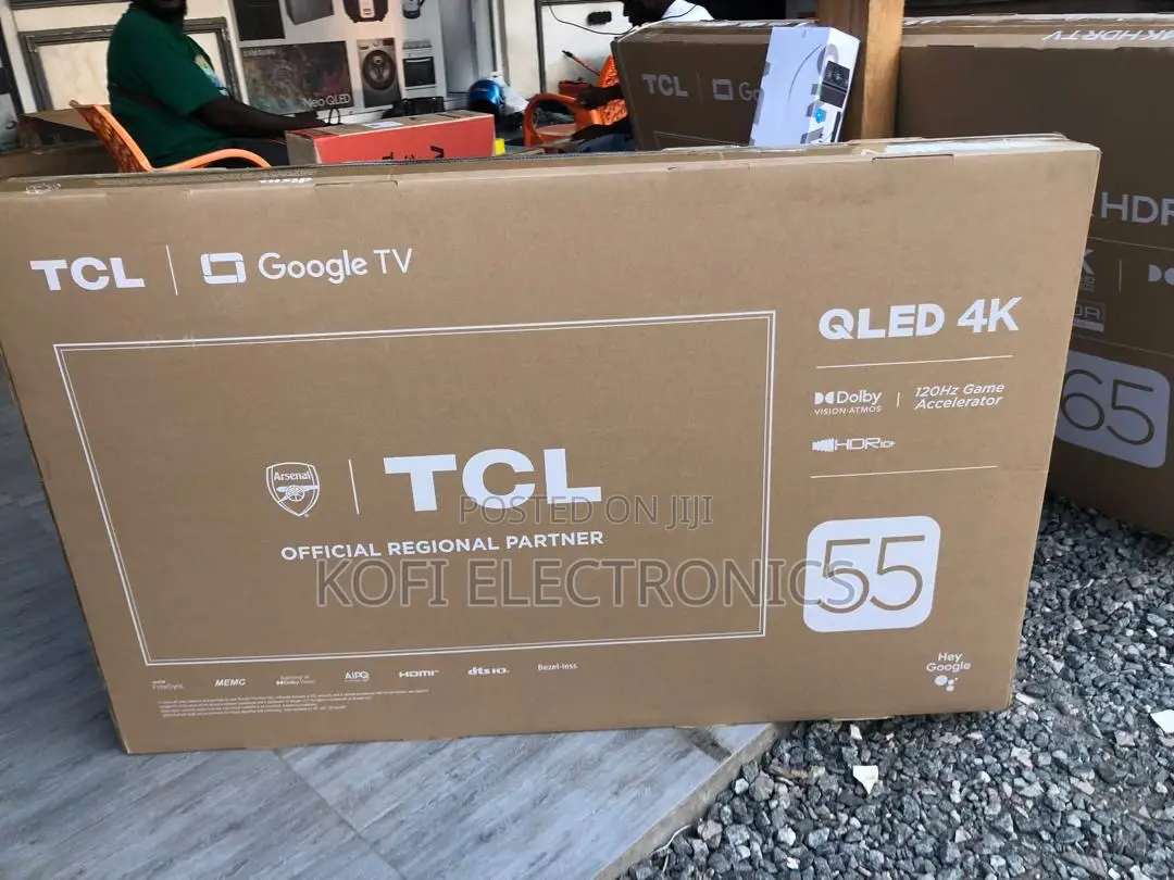 TCL 55-Inch Smart Qled Tv Modern Design Powerful Performance