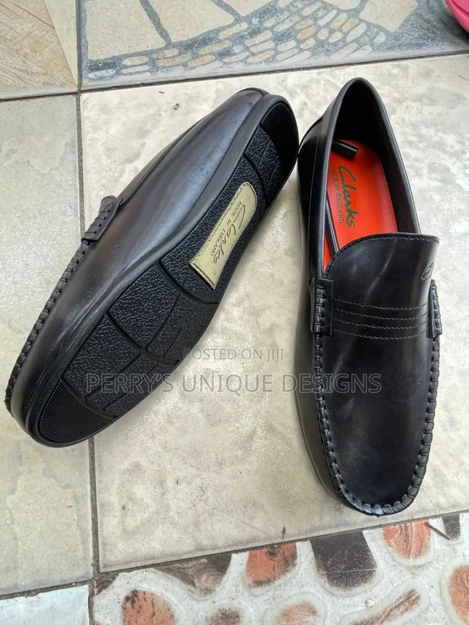 Classic Comfort Leather Loafers - Black Size 39-47