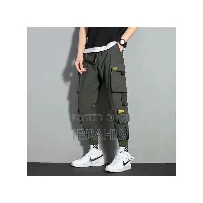 Men’S Overalls Ankle Pants