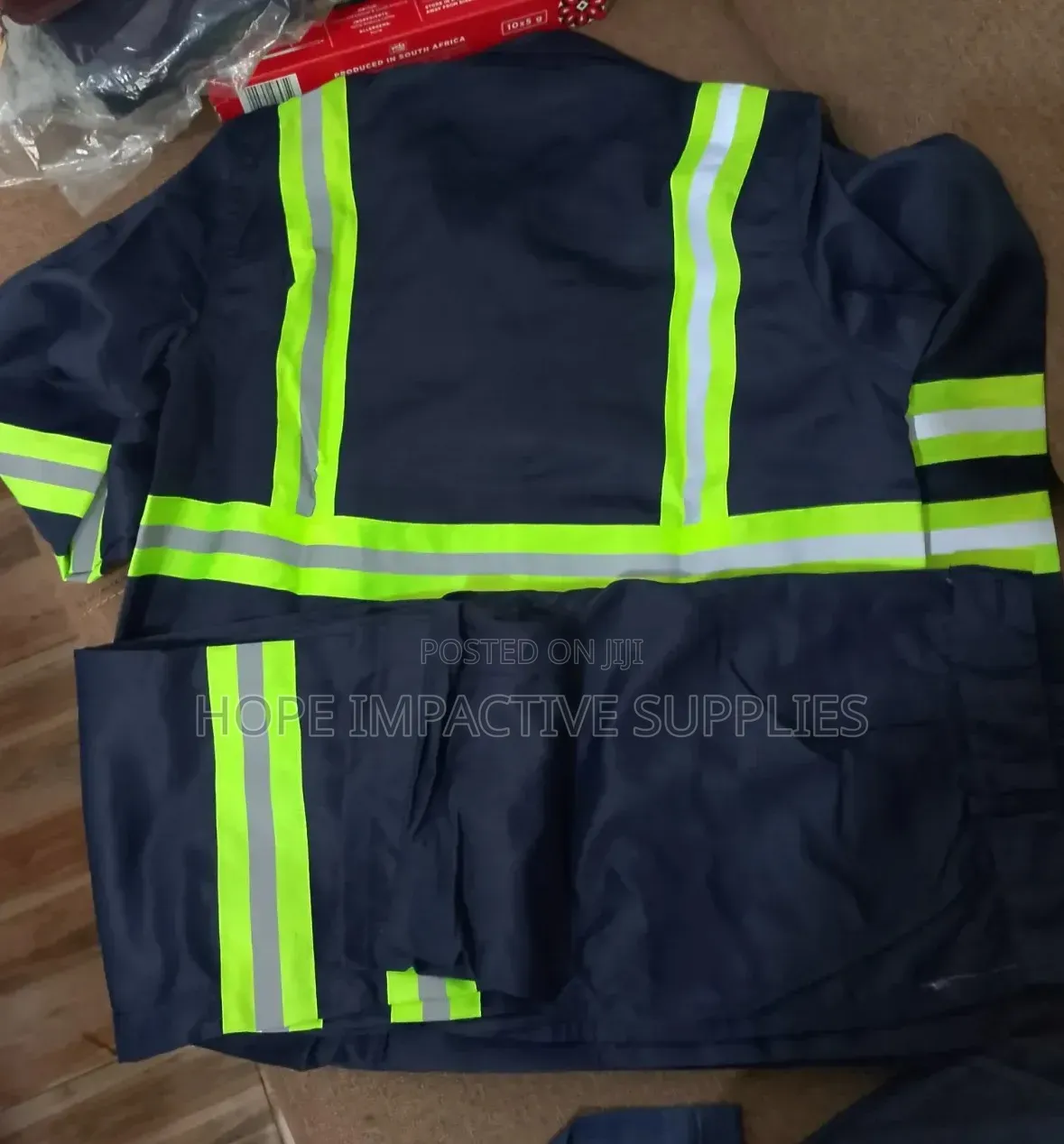 Safety Overall<> Top & Down.