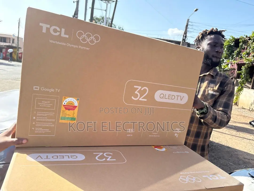 TCL Smart Qled Tv 32” Rich Colors Immersive Viewing