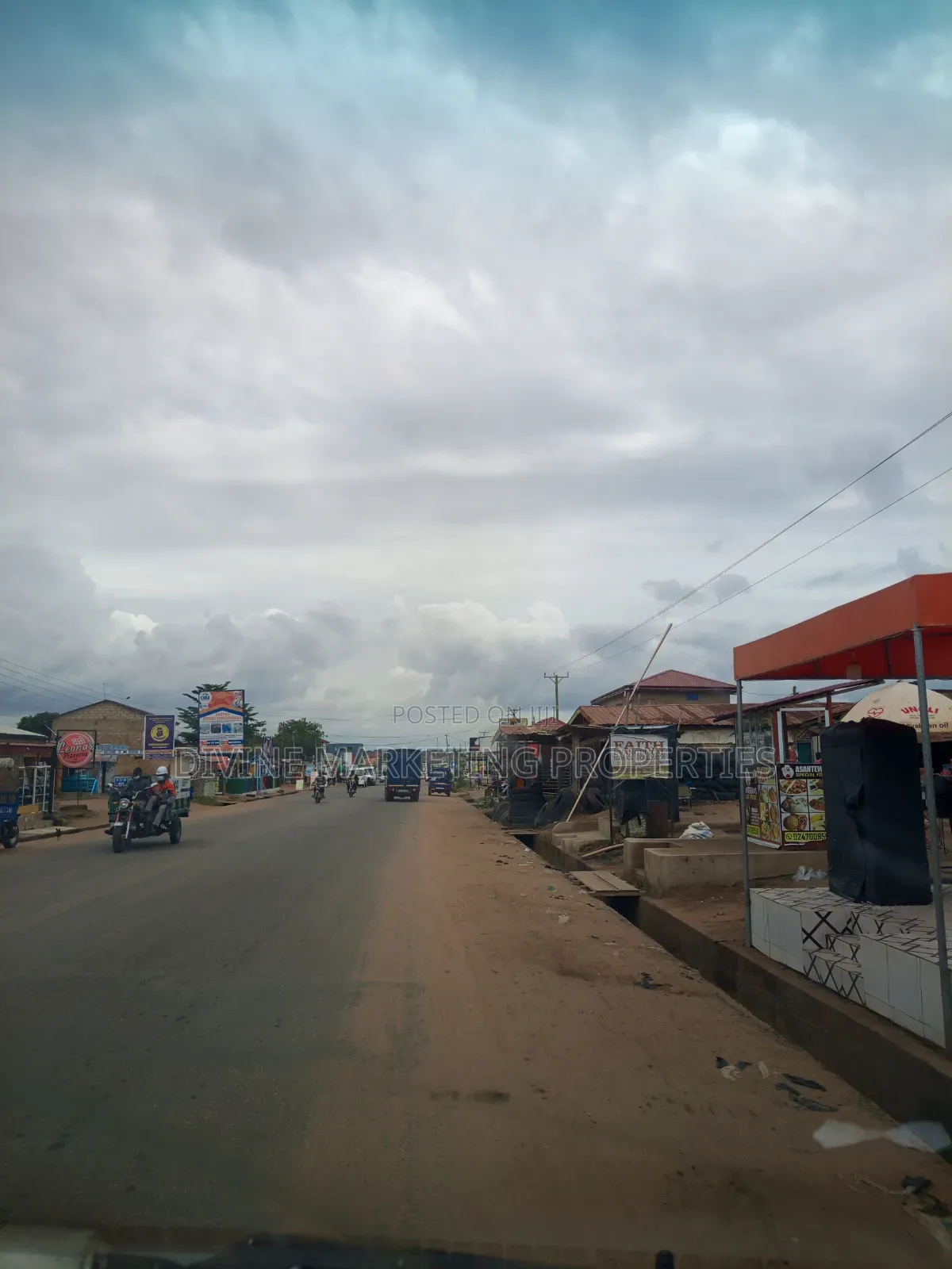Roadside Titled 3 Plots at Airport, Accra