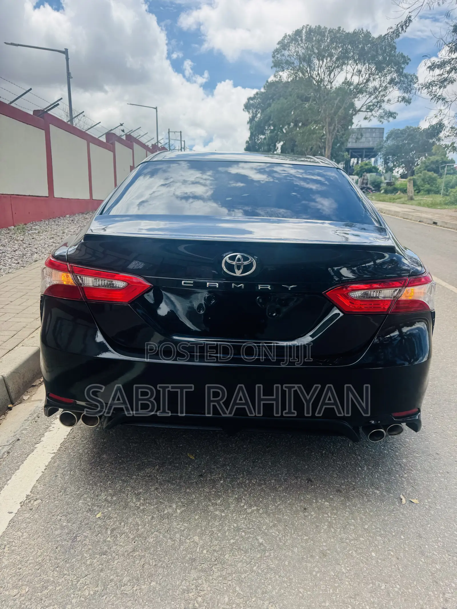 Toyota Camry SE (2.5L 4cyl 8A) 2019 Black