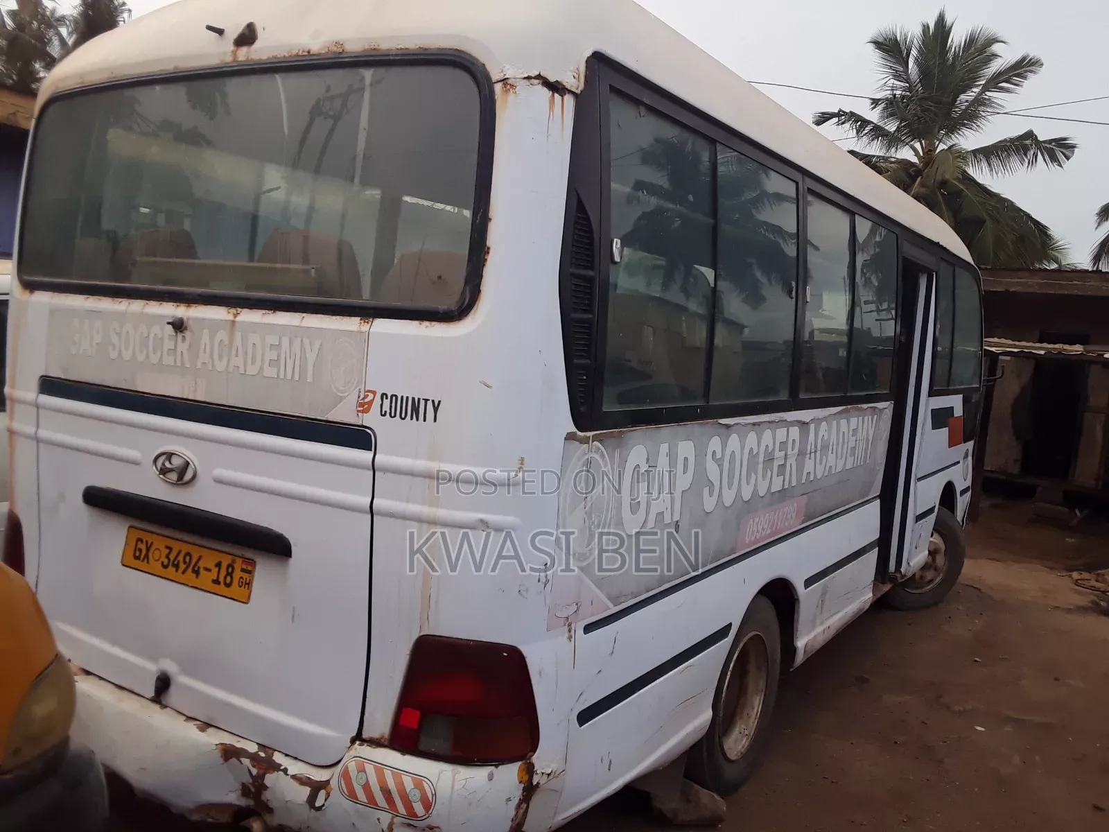 Hyundai County 2007 Grey