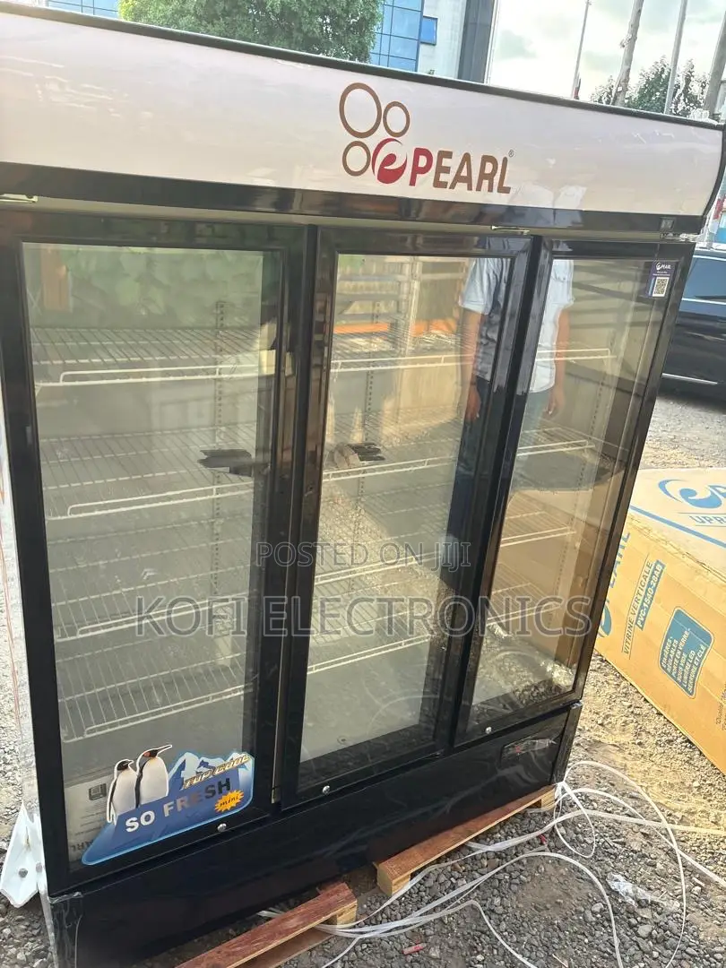 Pearl 950l Showcase Fridge Large Capacity Elegant Design
