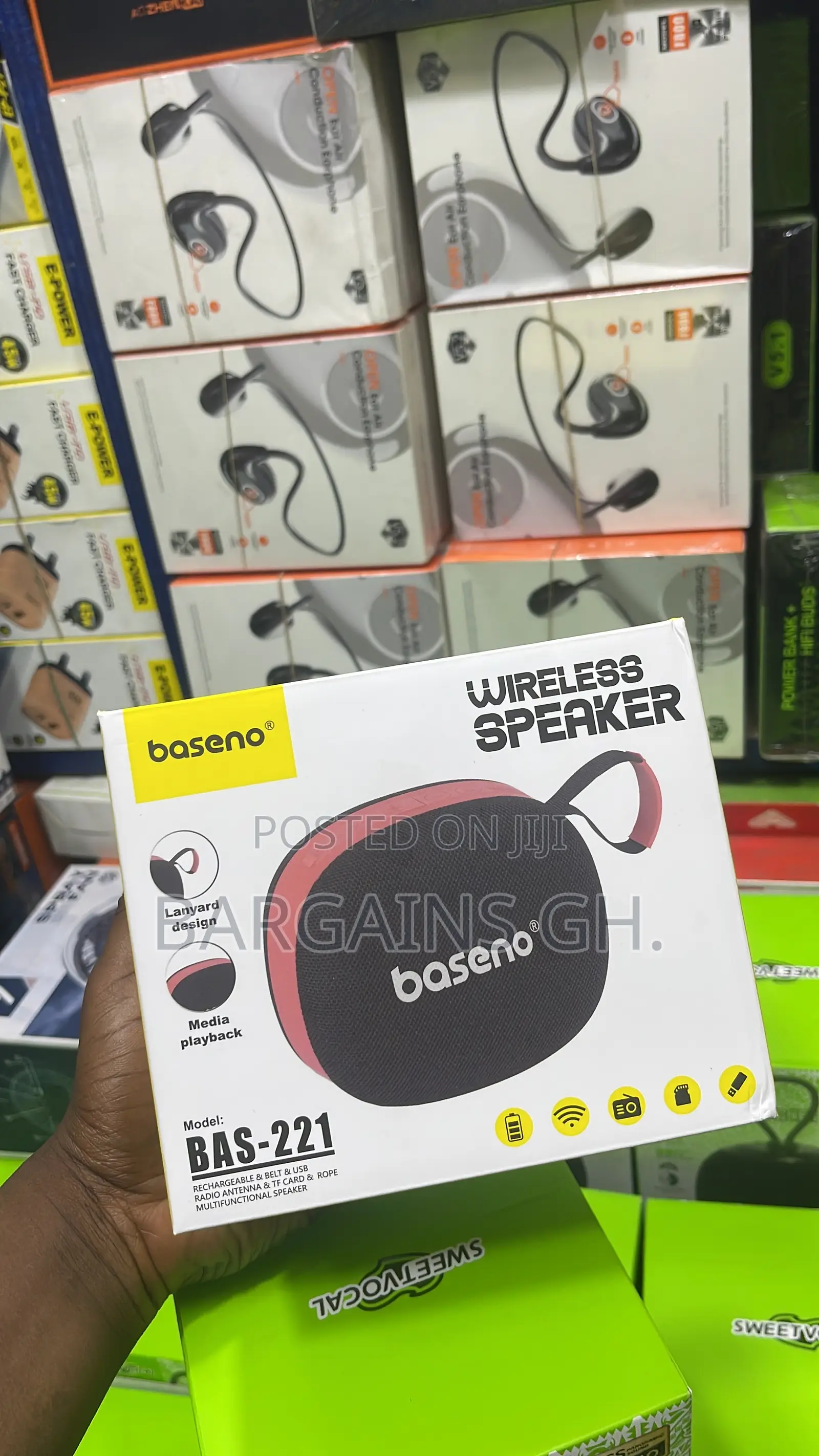 Baseno Bas-221 Portal Speaker