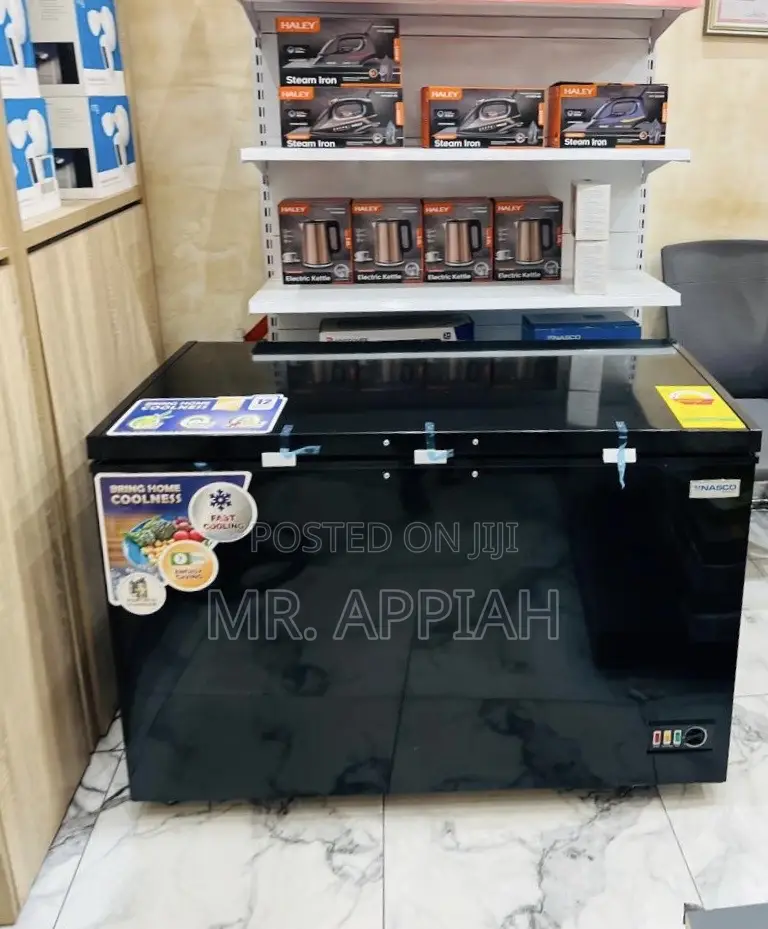 Buy Nasco 1 Door Electric Chest Freezer(Nas475fl) Black,400l