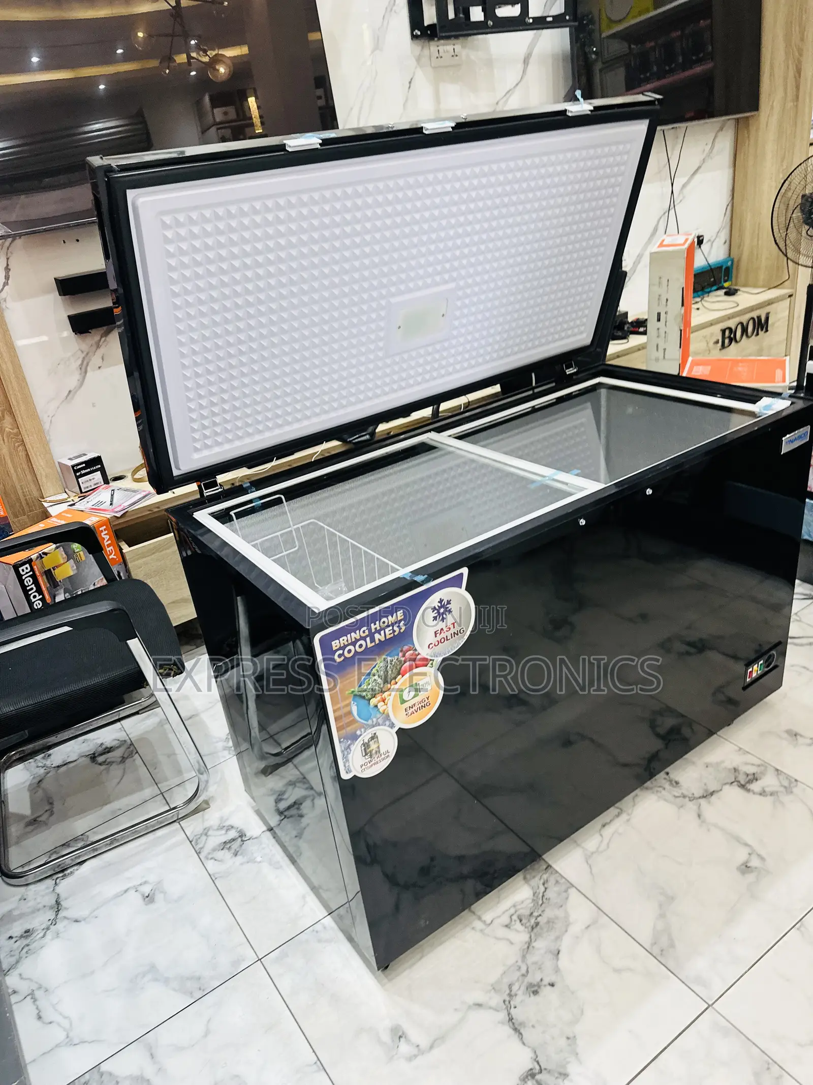 Available Now at Store Chest Freezer Single Door 400l Nas-475fl