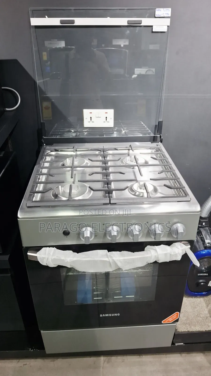 Samsung 4 Burner Gas Cooker With Grill
Nx24bg45411vgh