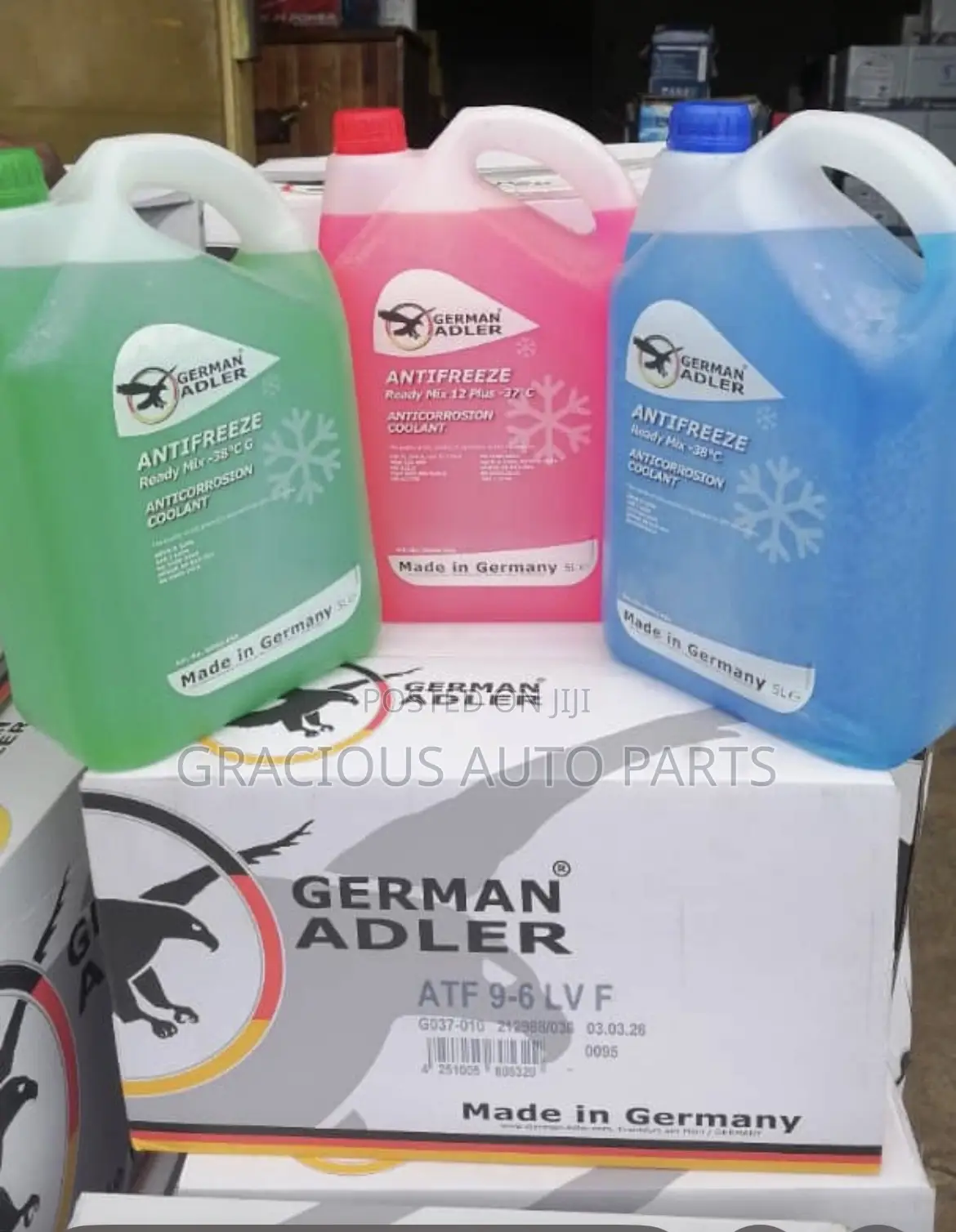 German Adler Anti Freeze Coolant