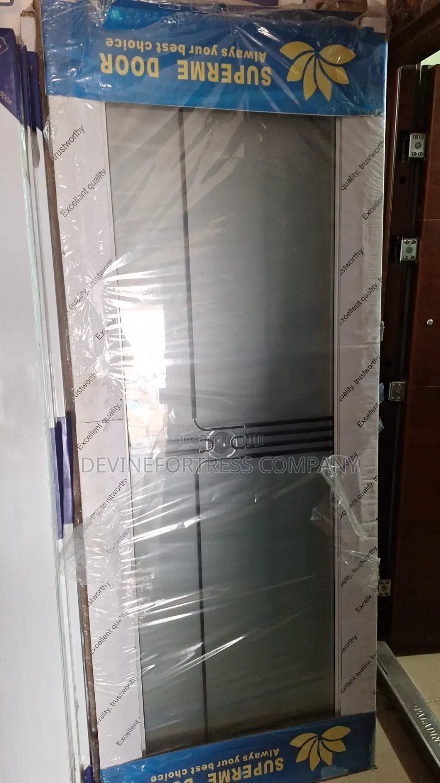 High Quality Double Glass Doors Available in Color