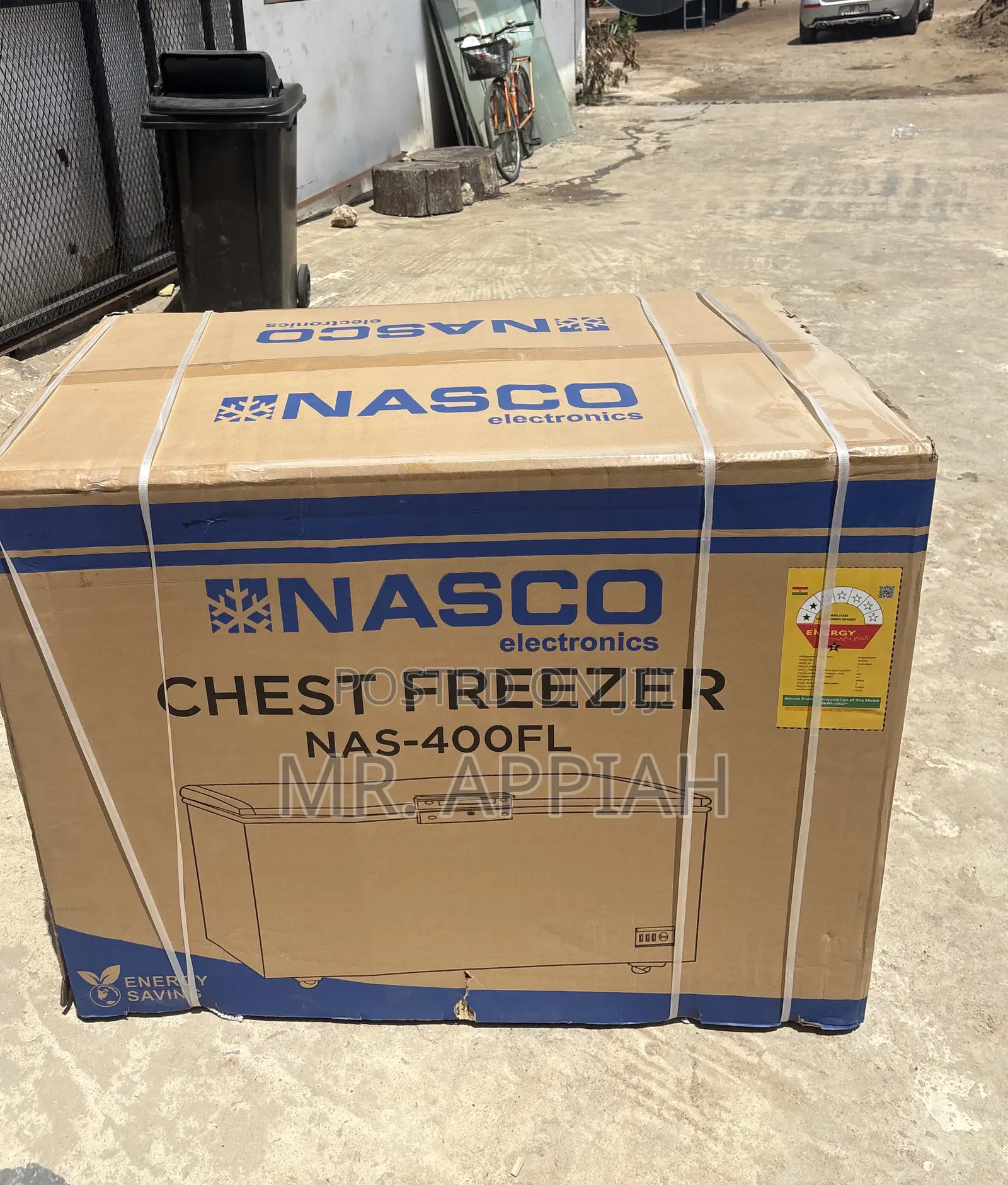 Extremely Durable Nasco 288l 1 Door Electric Chest Freezer(Nas400fl)
