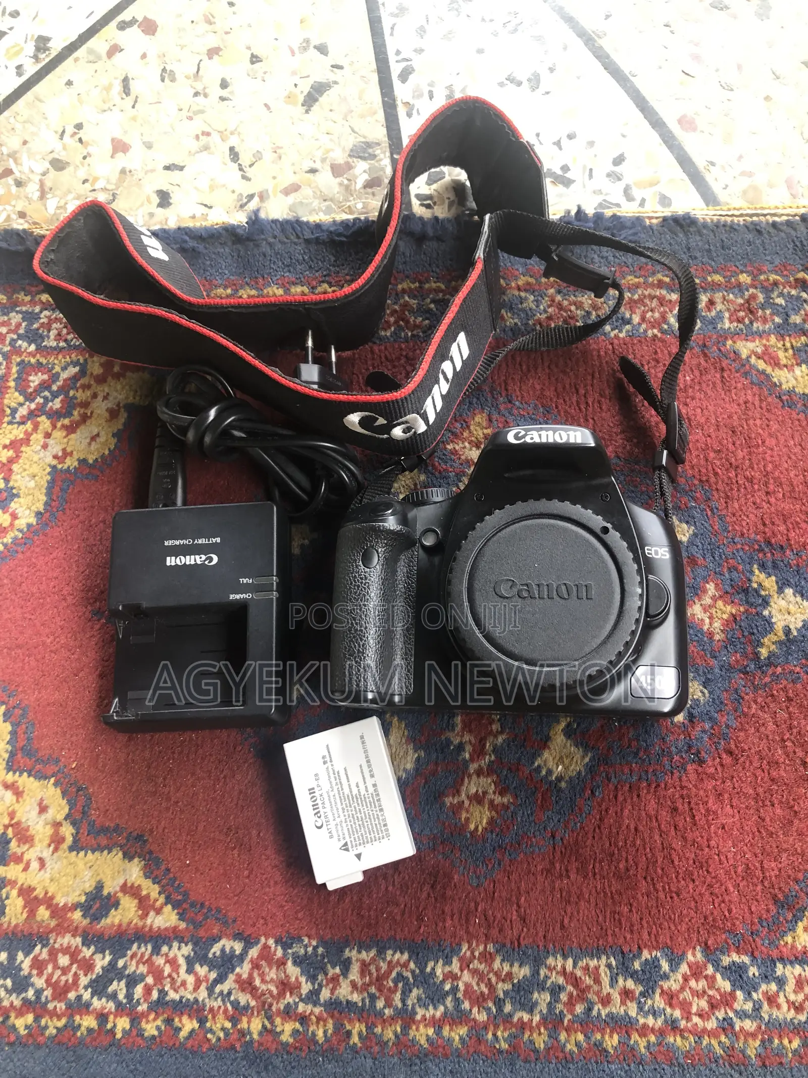 Canon 450d From Uk 