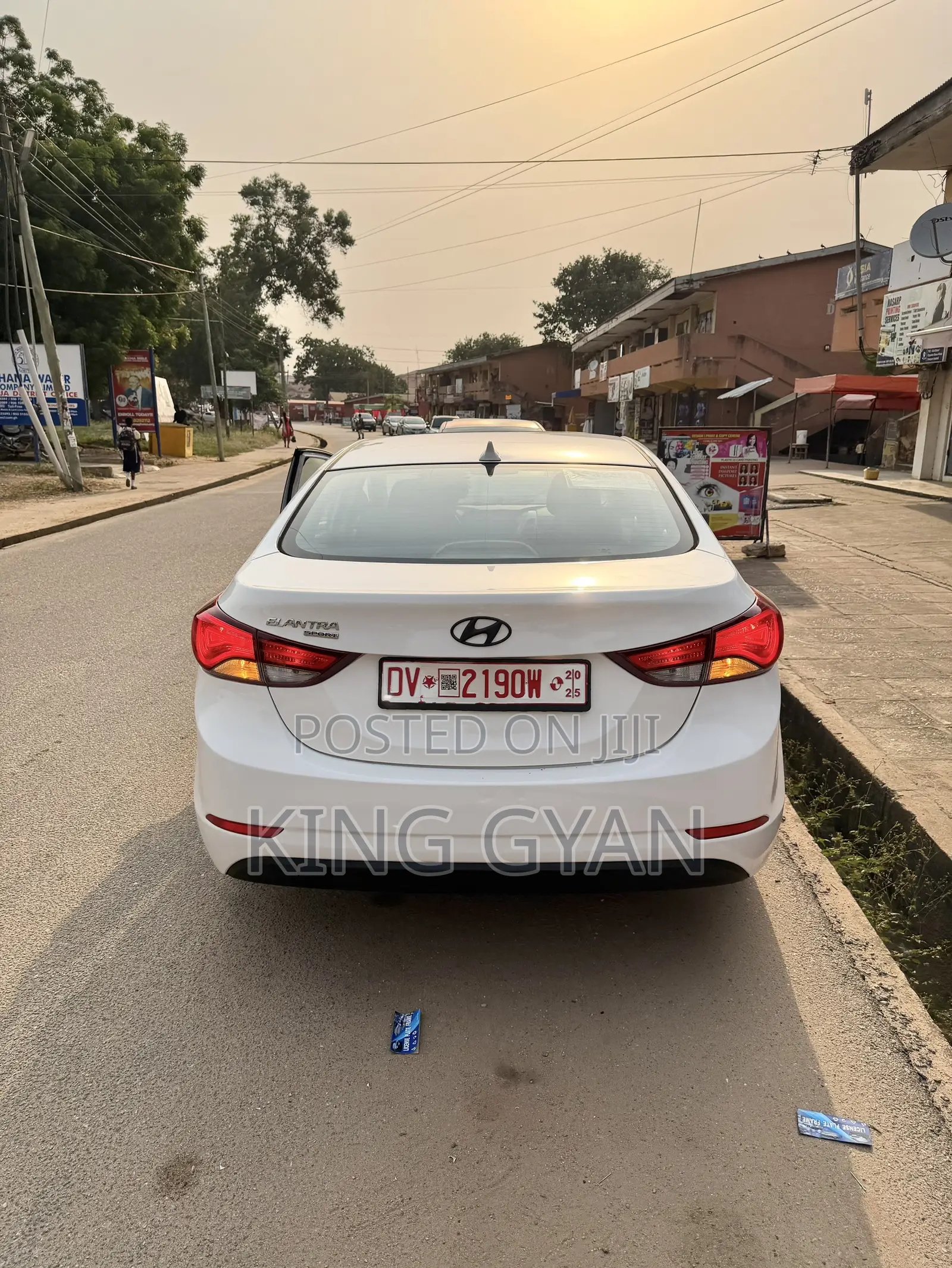 Hyundai Elantra Sport 4dr Sedan (2.0L 4cyl 6A) 2015 White