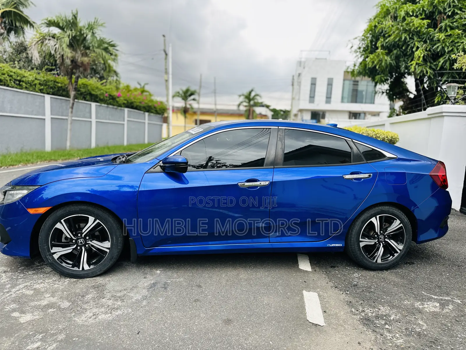 Honda Civic Touring Coupe 2018 Blue