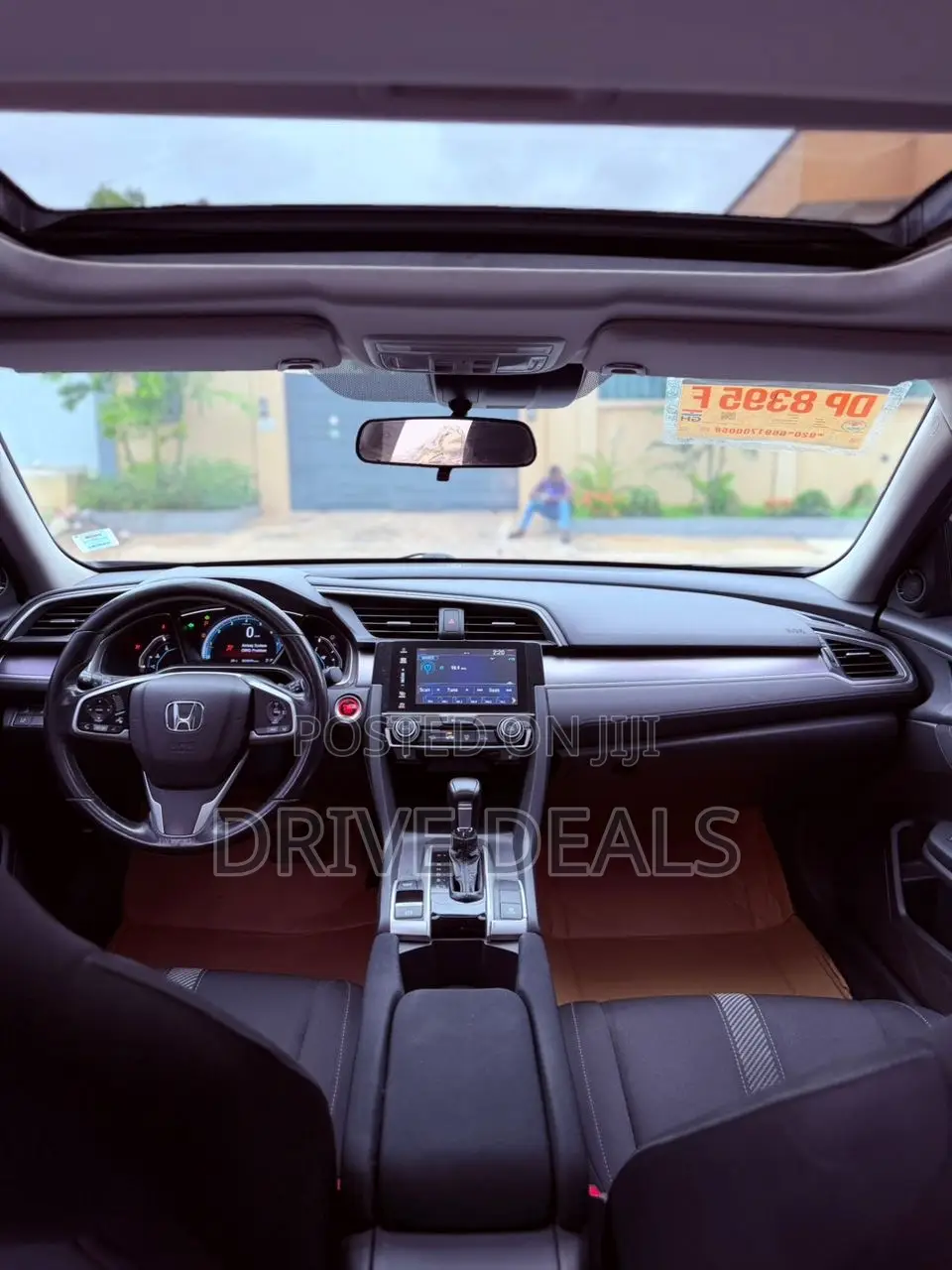 Honda Civic EX-T 4dr Sedan (1.5L 4cyl) 2017 Gray