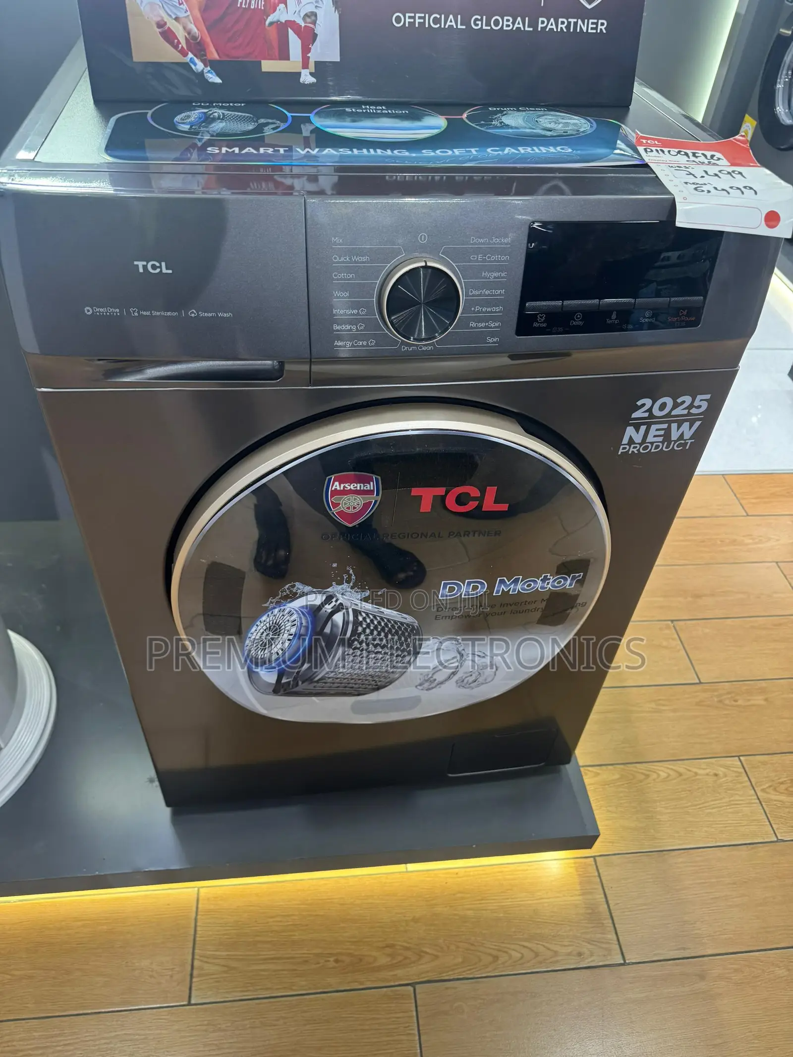 TCL Front Load Inverter 10.5kg Washing Machine P1109flg