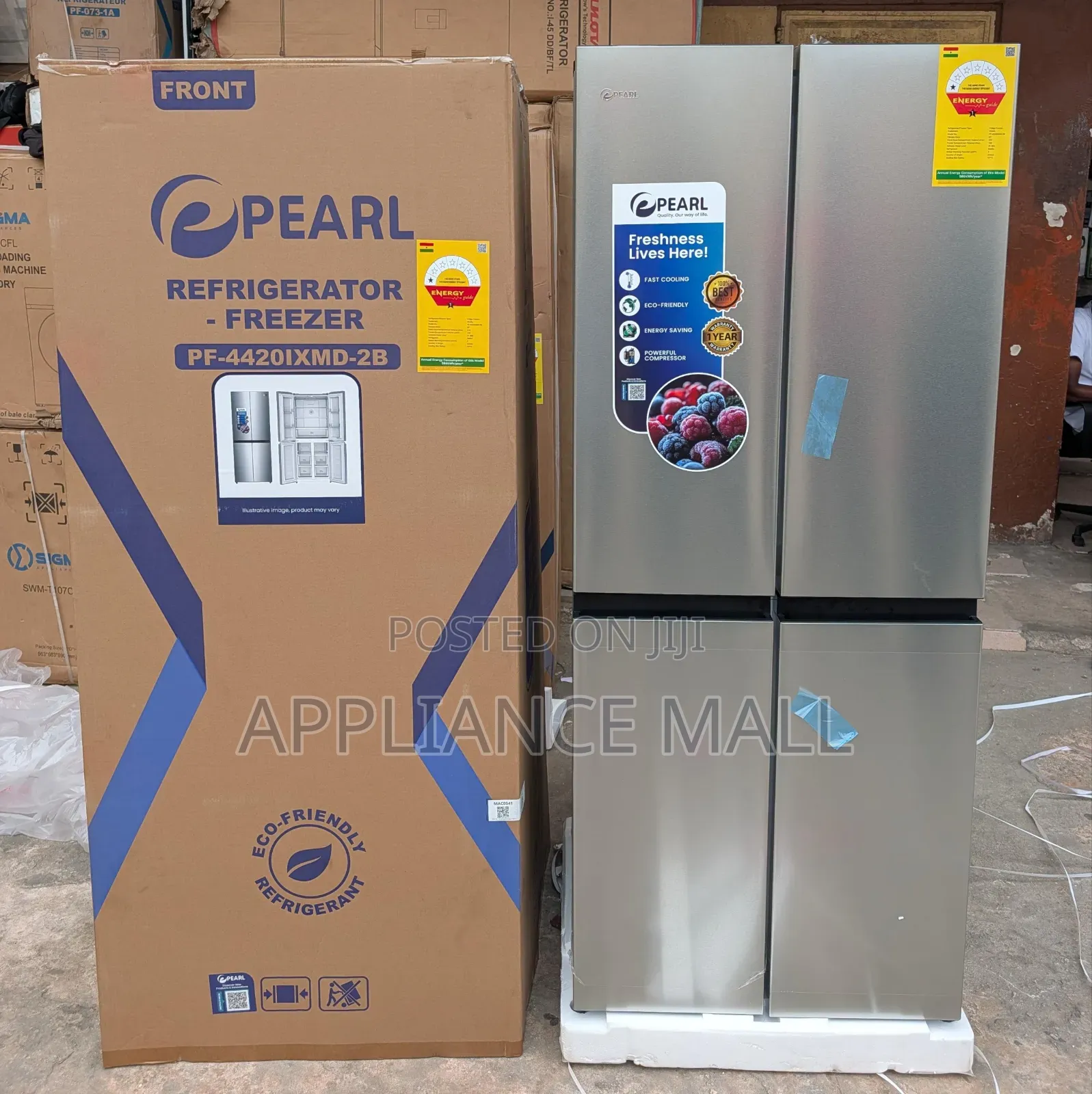 Pearl Fridge French Door 352l