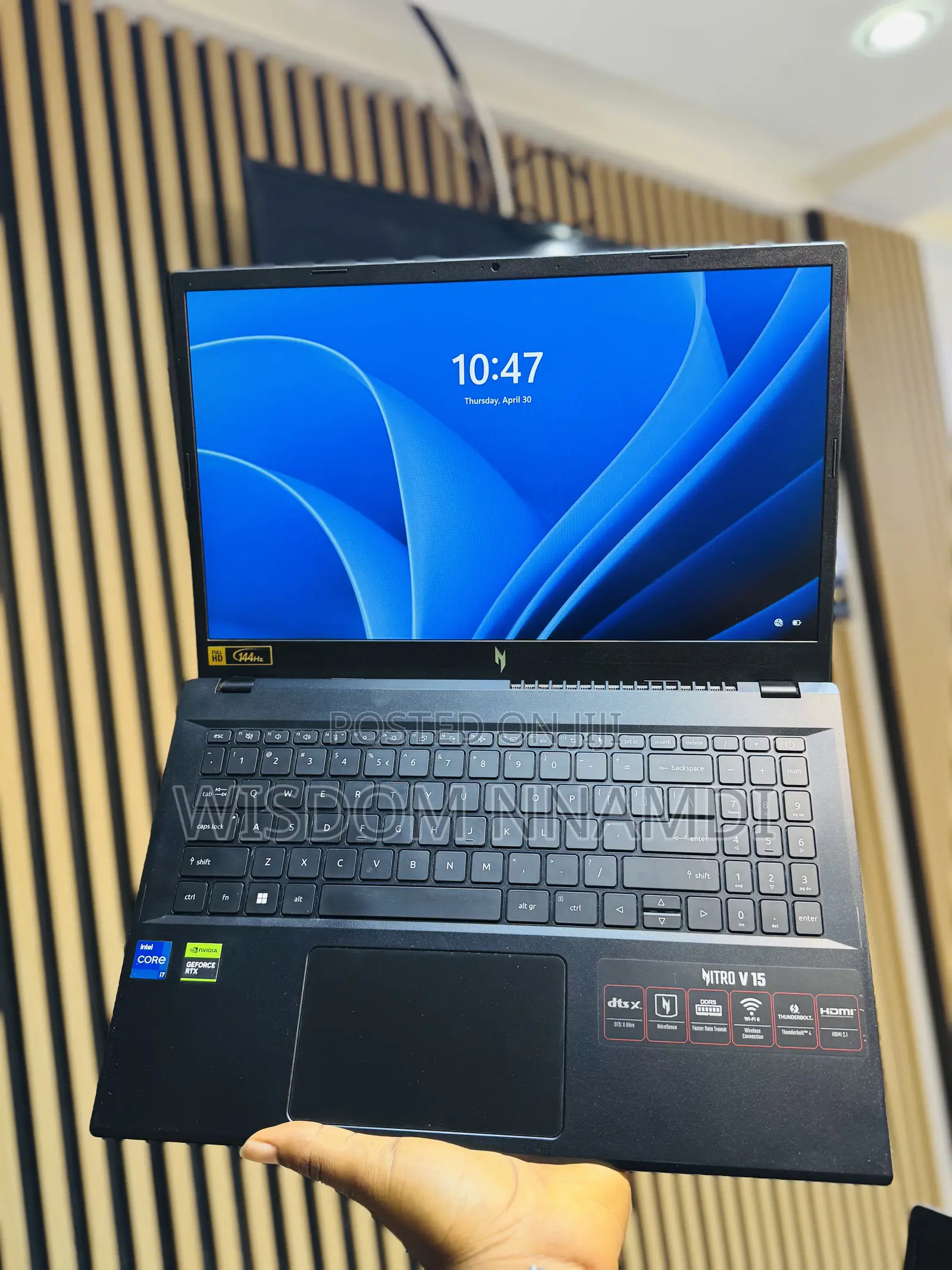 Laptop Acer Nitro 5 16GB Intel Core i7 SSD 512GB