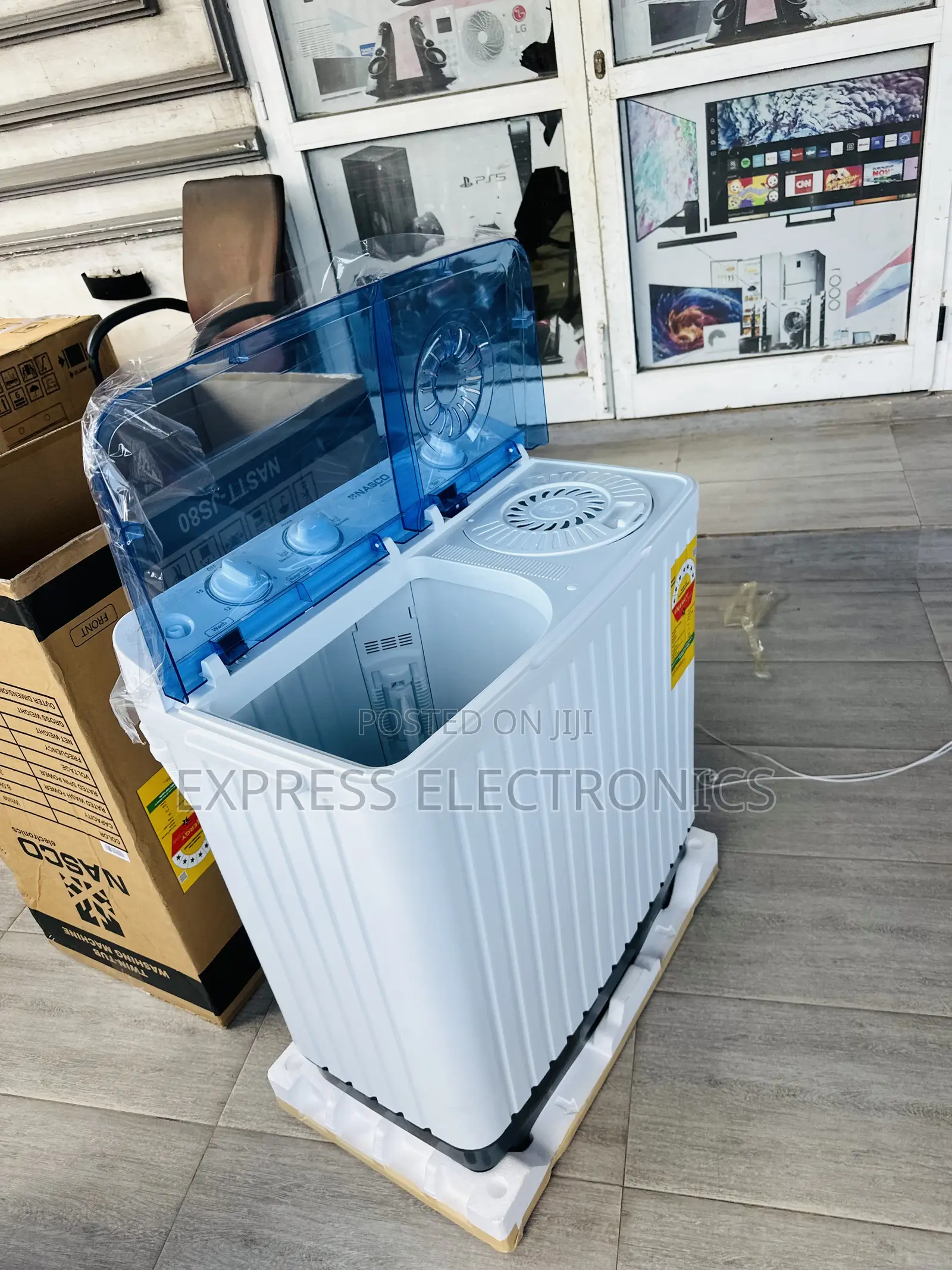 Grab the New White Nasco 10kg Topload Semi