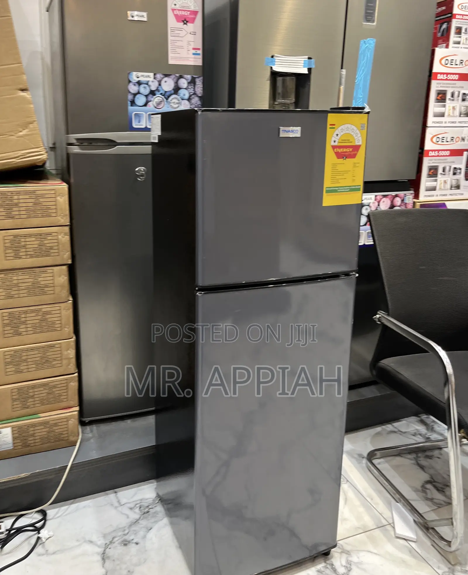 Super Quality Nasco 2 Door Electric Refrigerator(Nasd2-13fl) 