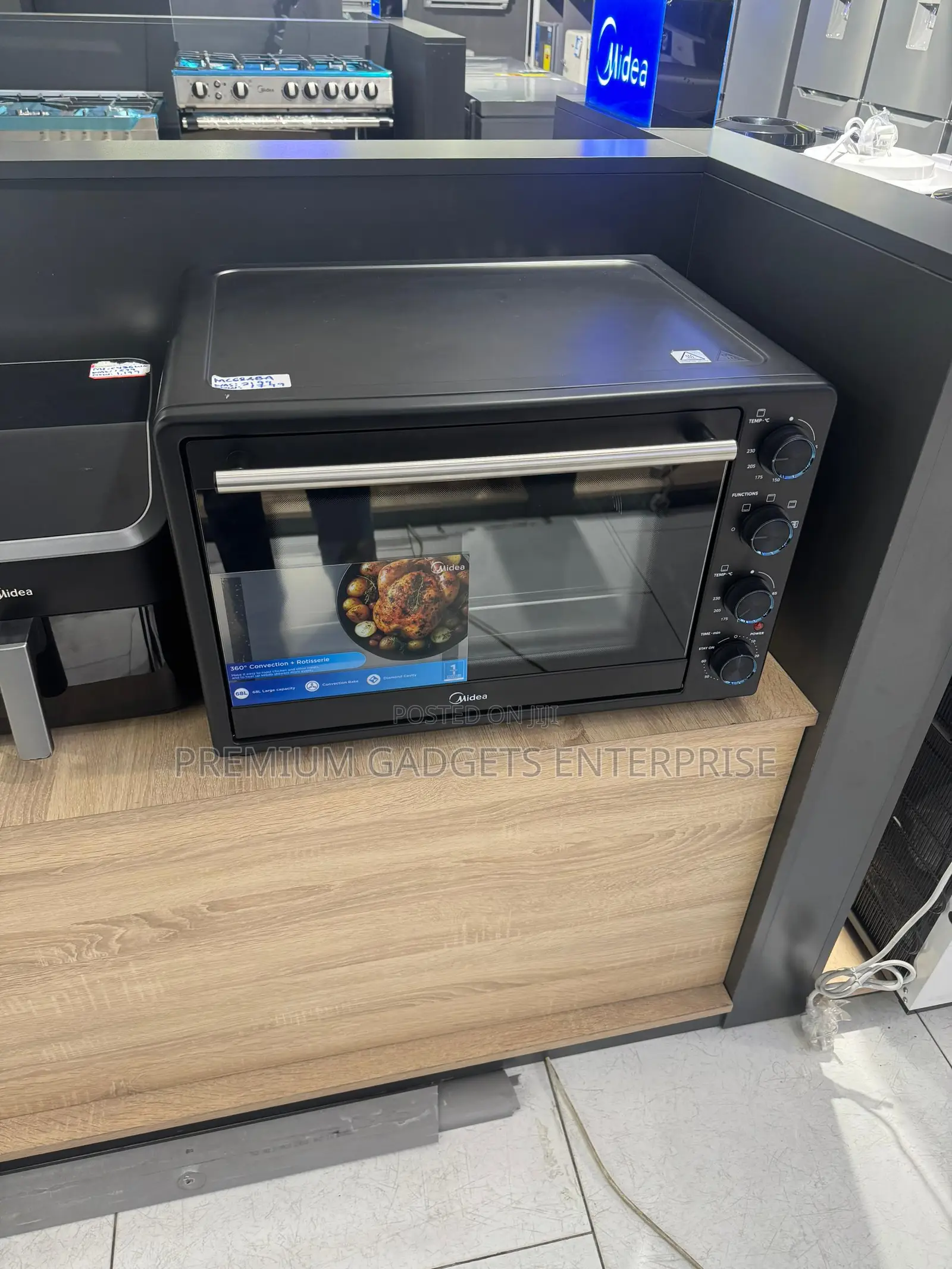 Midea 68l 2000w Multi-Functional Electric Toaster Oven W/ Rotisserie
