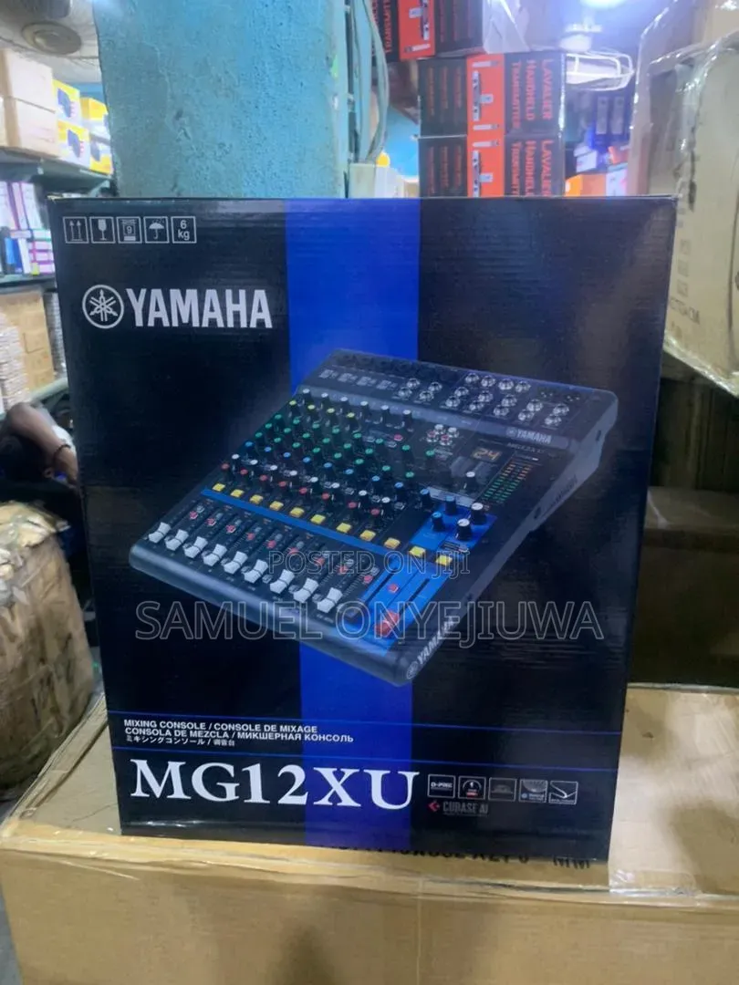Yamaha Mg12xu 12-Input 4-Bus Mixer With Effects