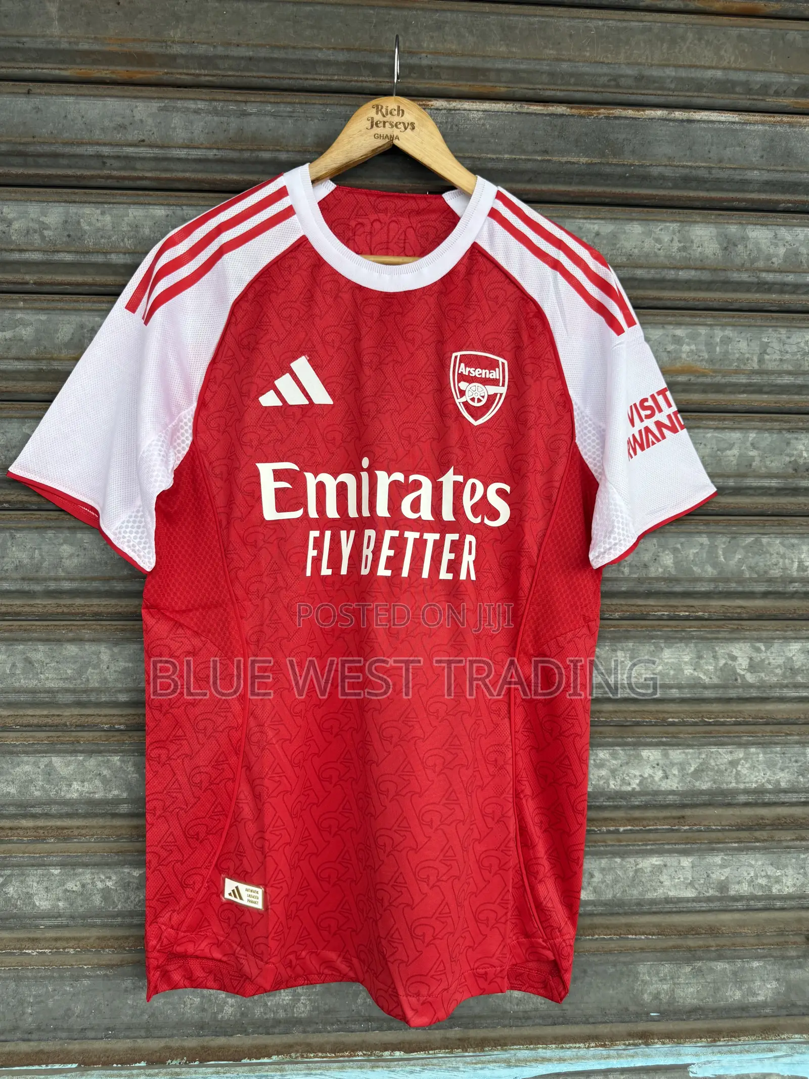 Arsenal 2025/2026 Premier League Champions Jersey _ Arsenal Jersey