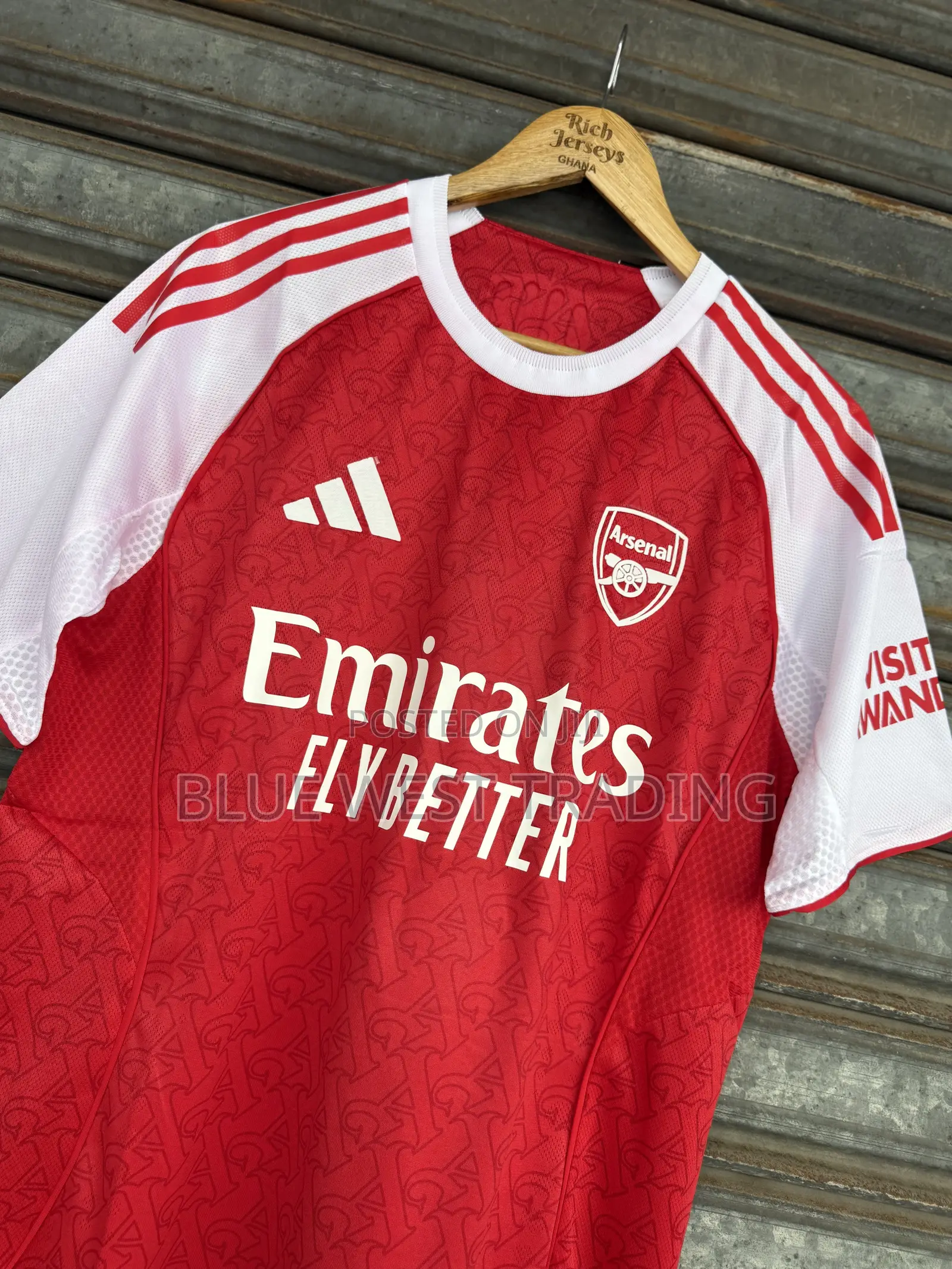 Arsenal 2025/2026 Premier League Champions Jersey _ Arsenal Jersey