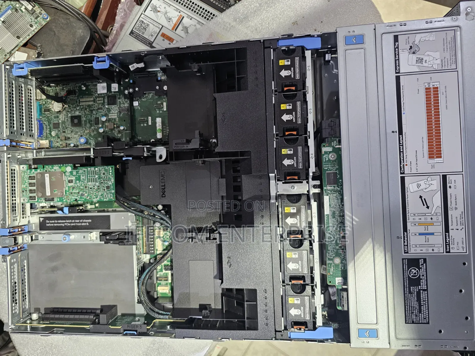 New Server Dell PowerEdge R740 64GB Intel Xeon HDD 2T