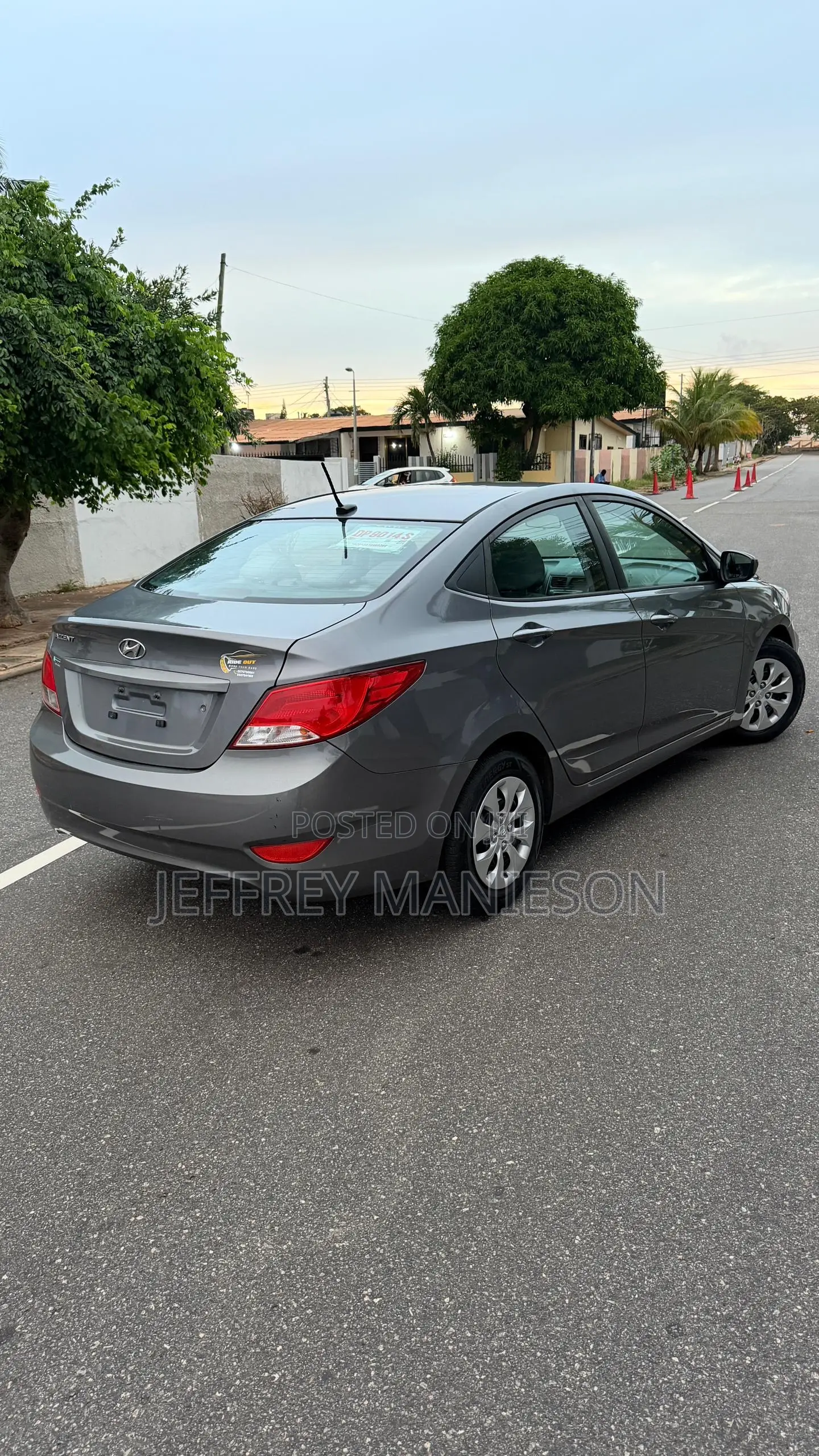 Hyundai Accent SE Sedan 2017 Gray