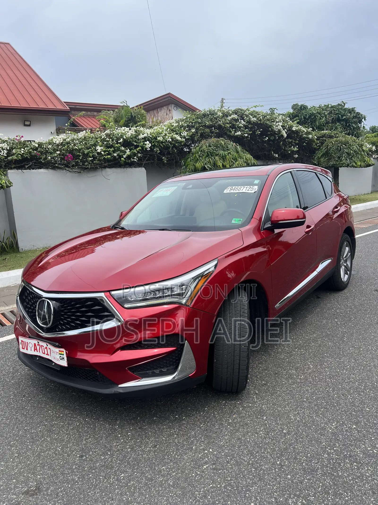 Acura RDX Advance Pkg AWD 2019 Red