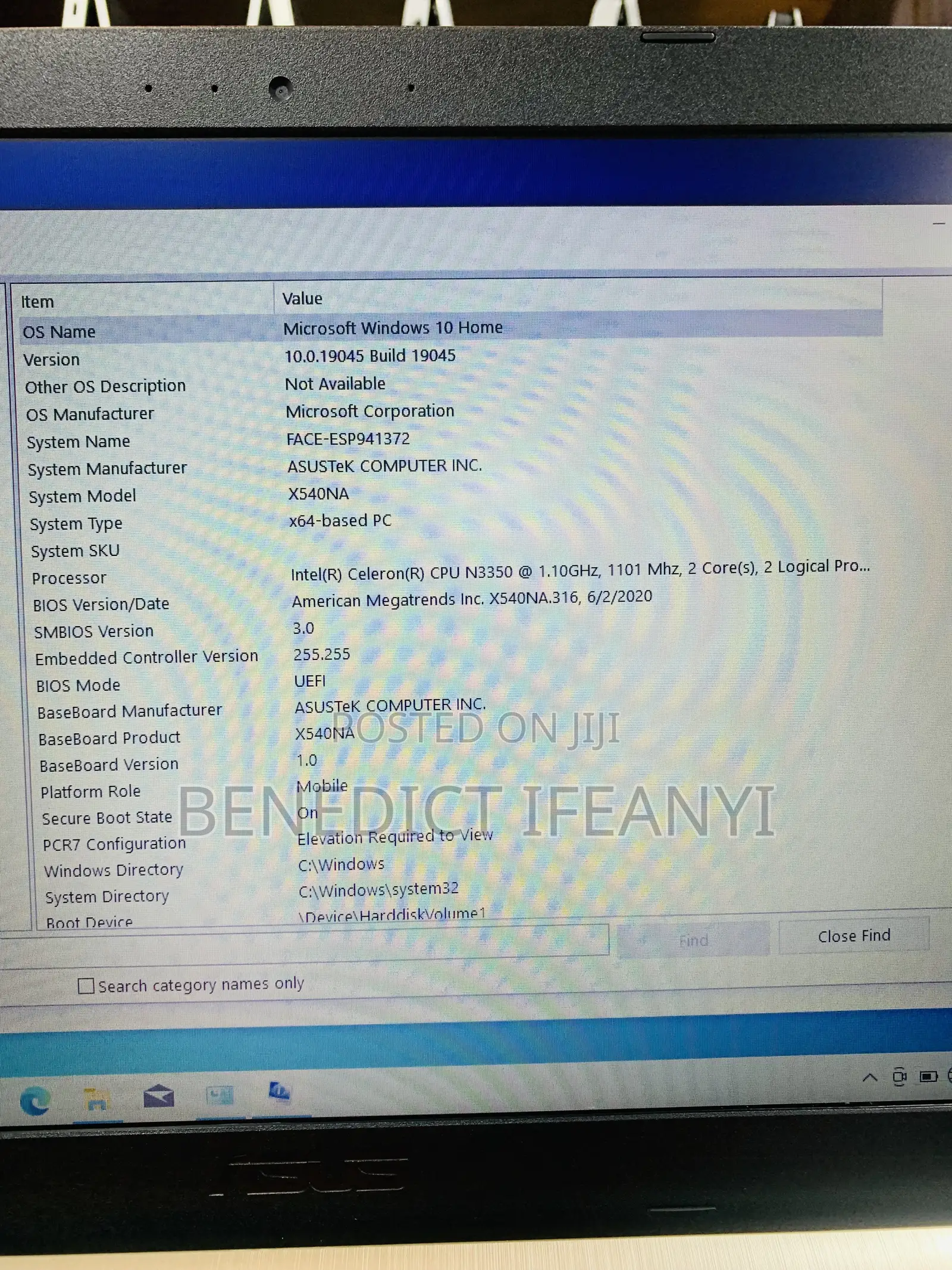 Laptop Asus X540LA 4GB Intel HDD 750GB
