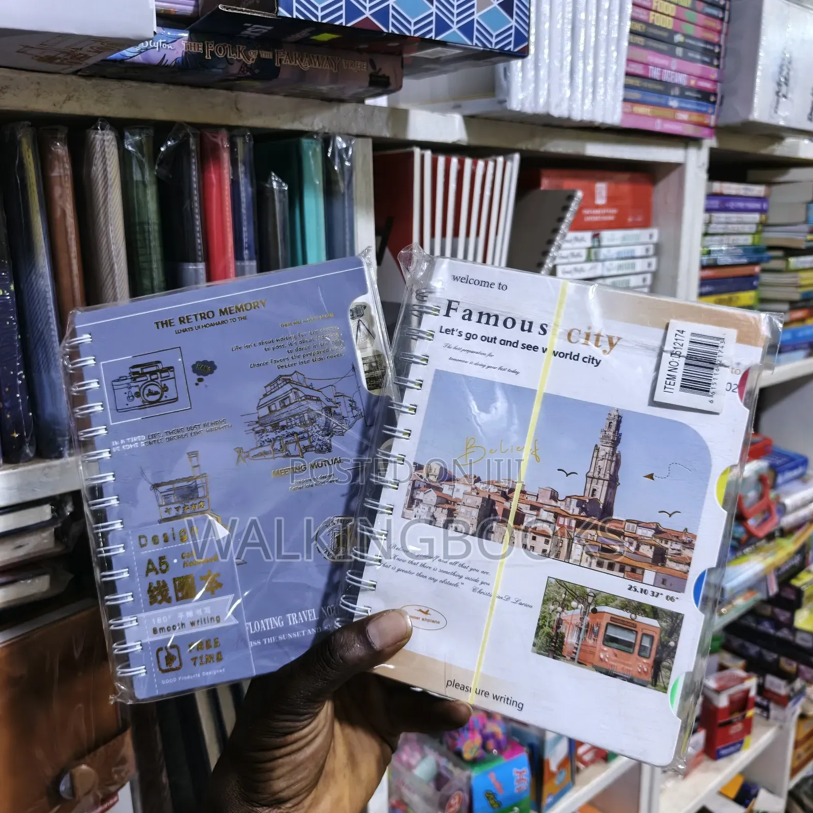 Spiral Notebook Famous Oity