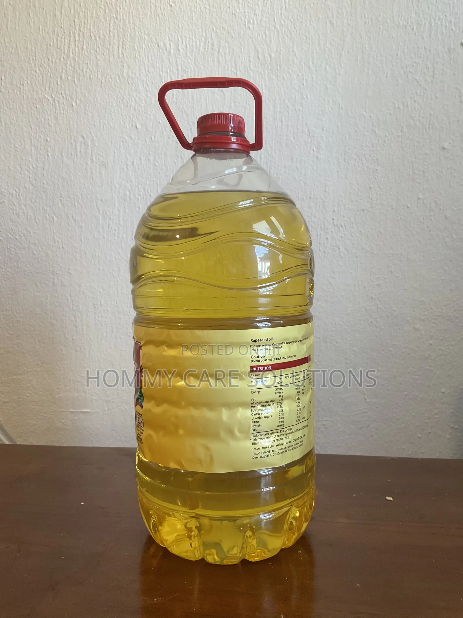 Tesco Pure Vegetable Cooking Oil 5 Litres – Multi-Purpose | Accra