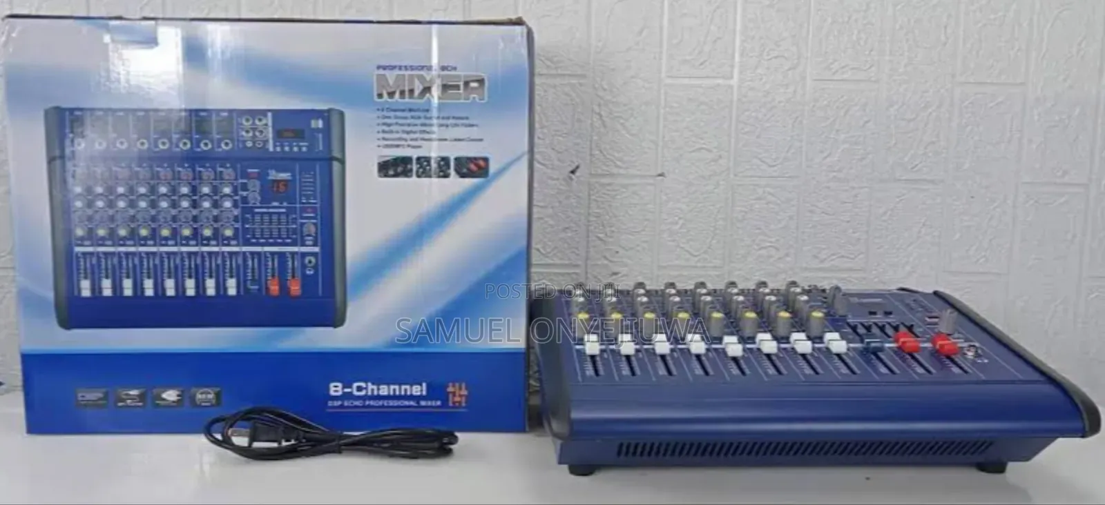 8 Channels Mixer Yamaha Powered(With Amplifier)