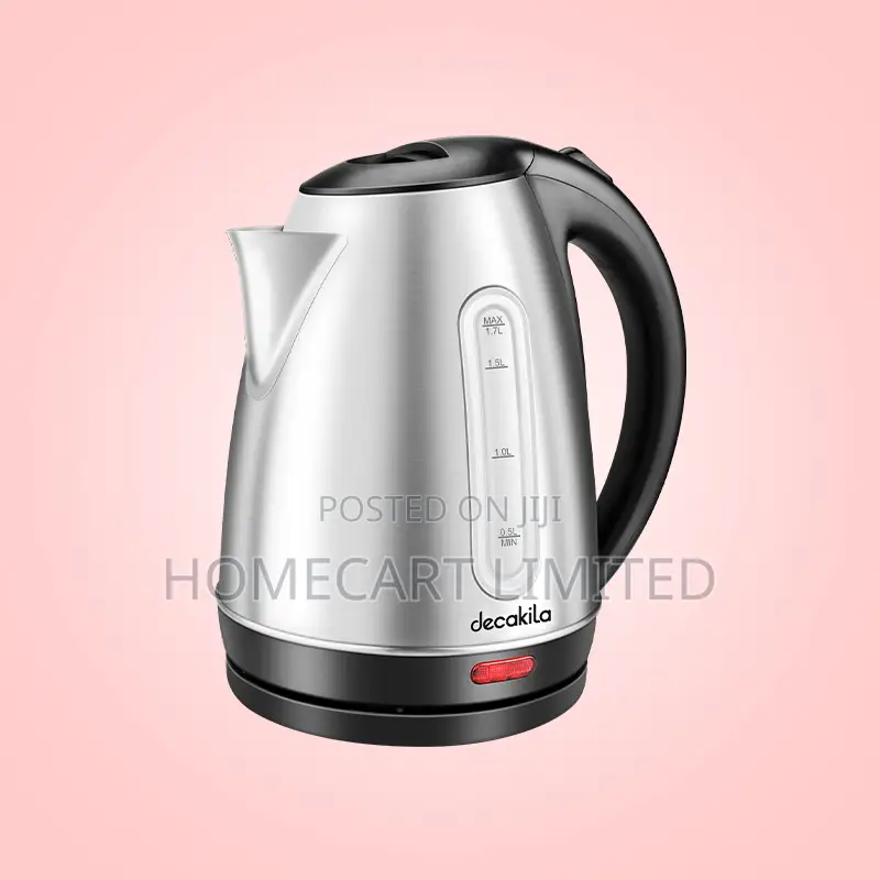 Decakila Stainless Kettle - 1.7l - 2200w - Kekt004w