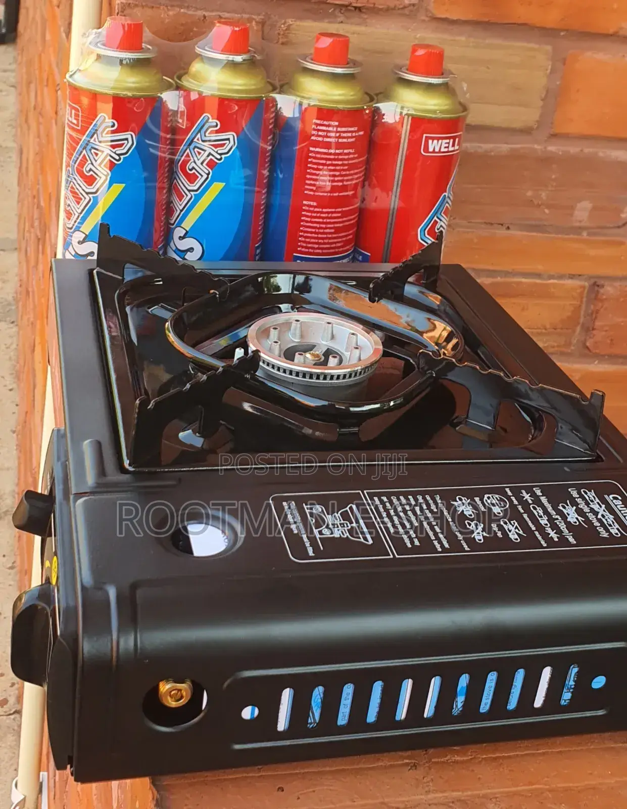 Versatil Dual Fuel Stove (Four Canister Included)